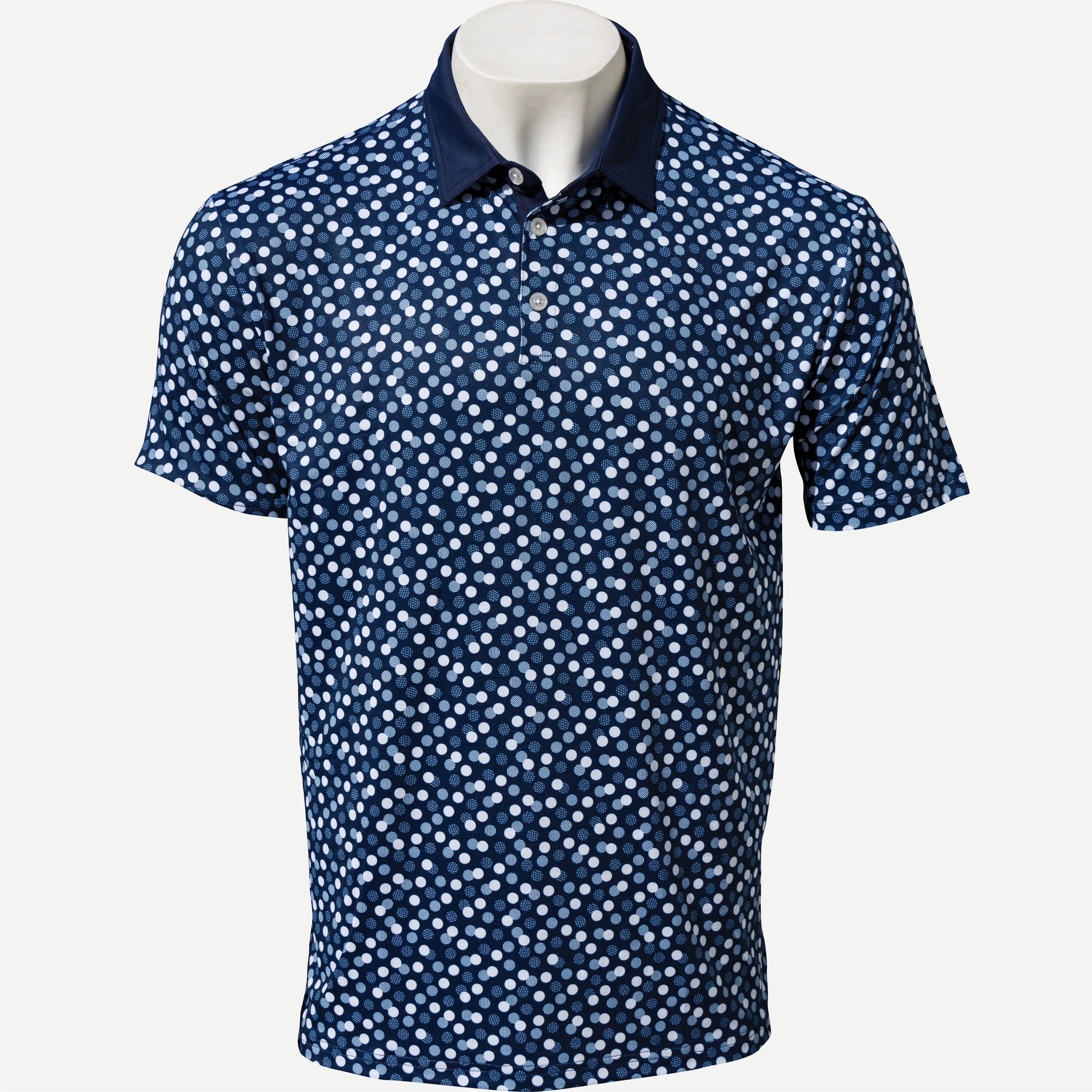 Cove Polo - Navy/White