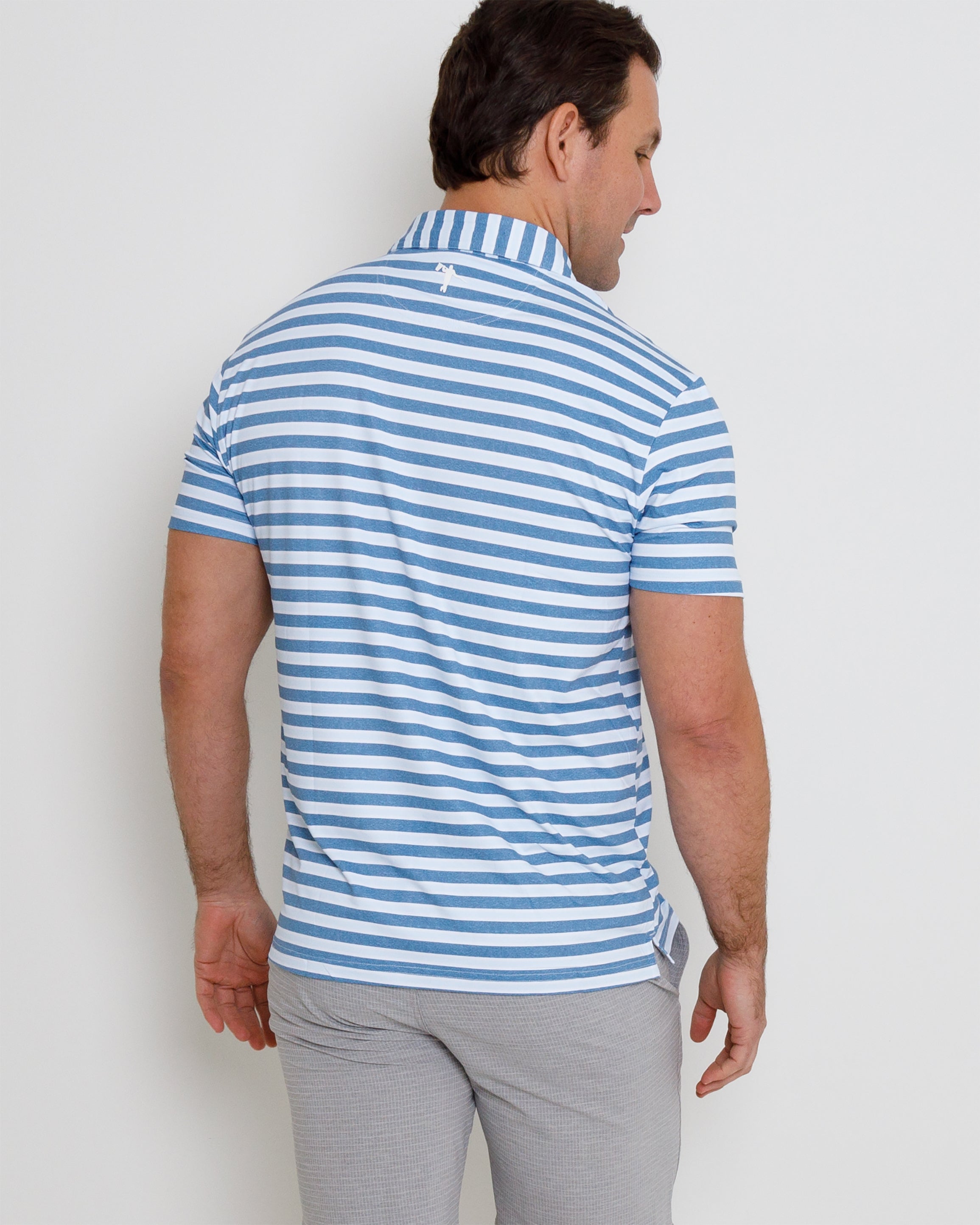 Creek Polo - Laguna Blue Heather