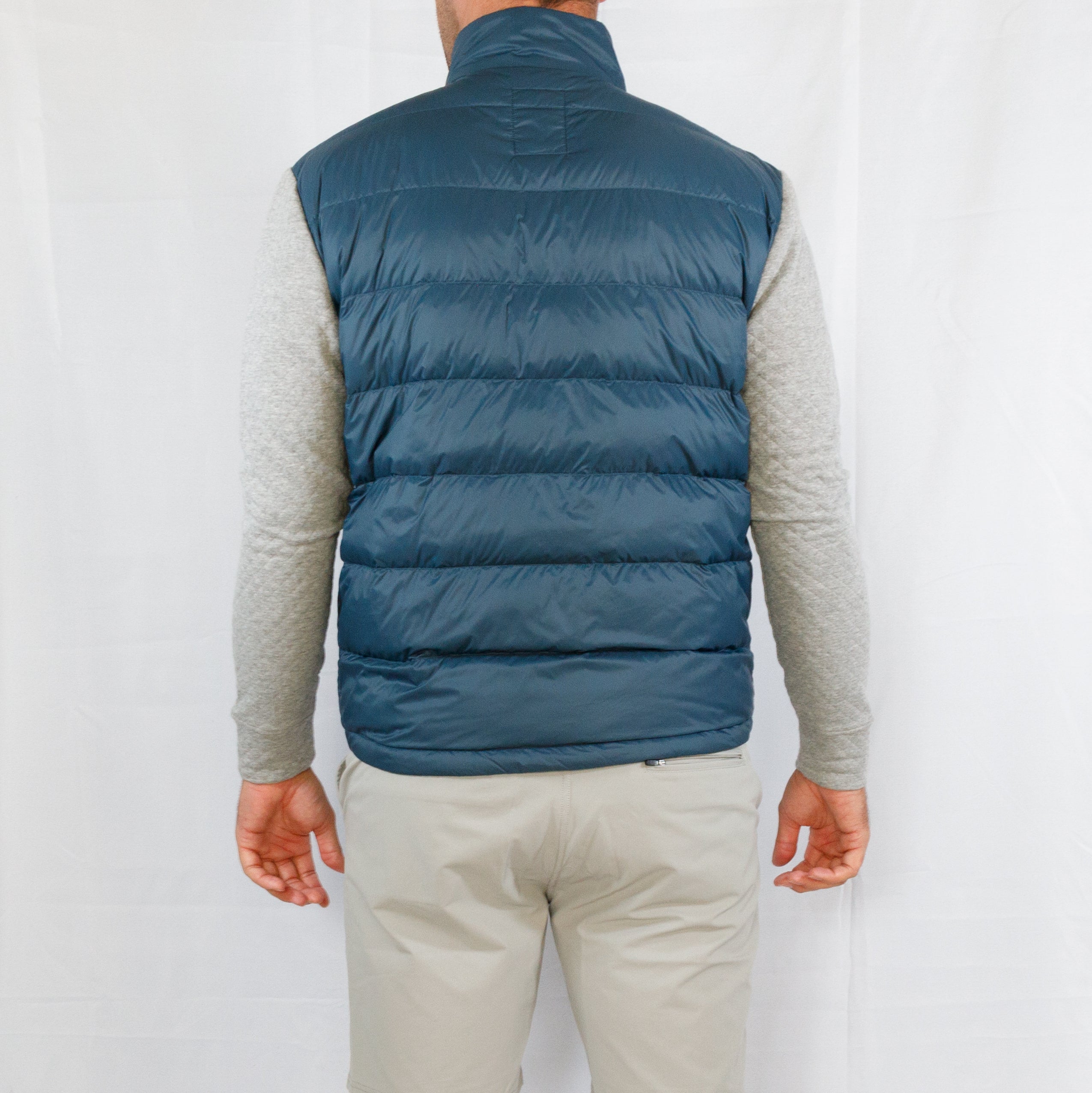 Down Jacket - Midnight Navy/Steel Heather