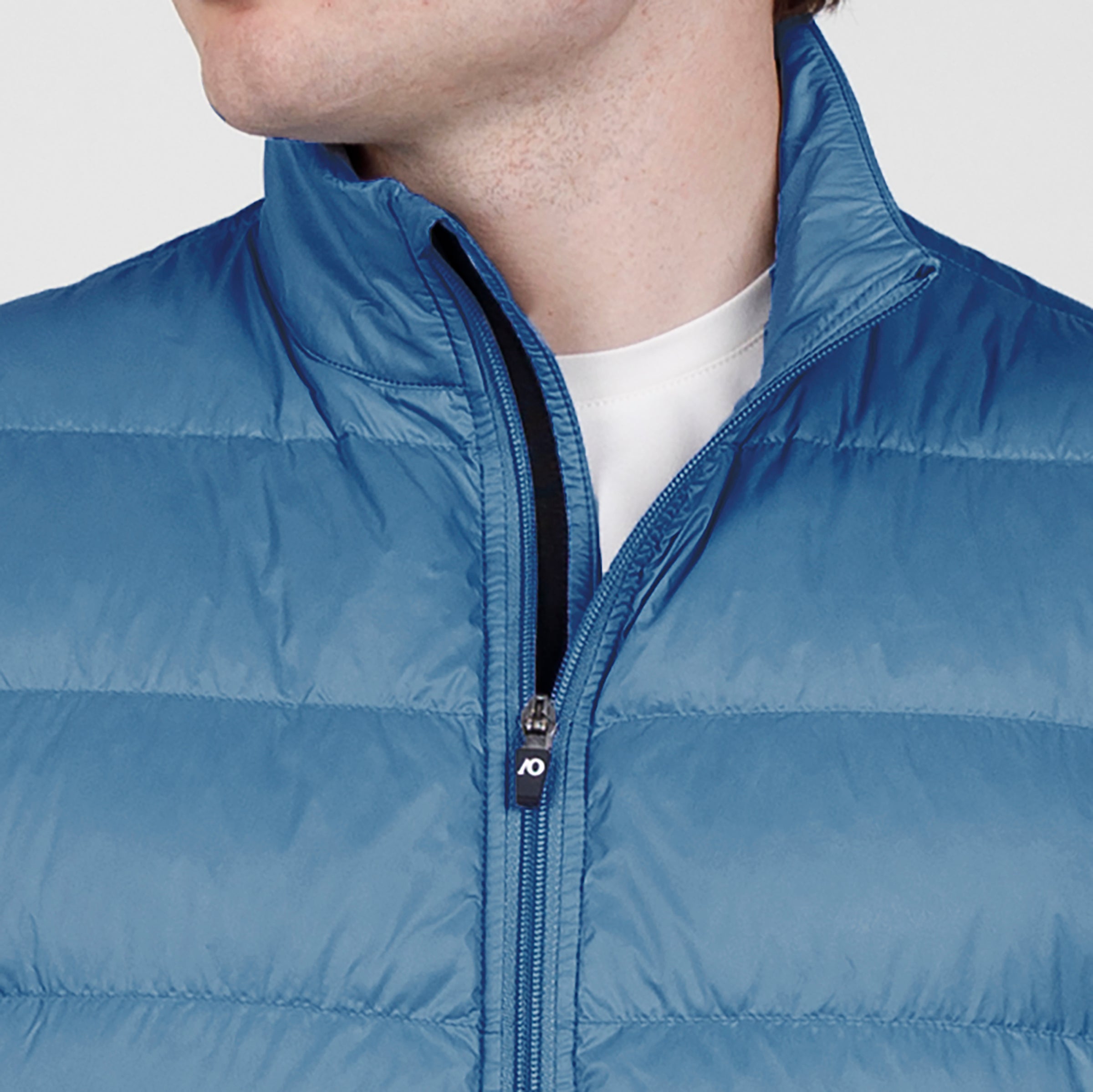 Down Vest - Laguna Blue