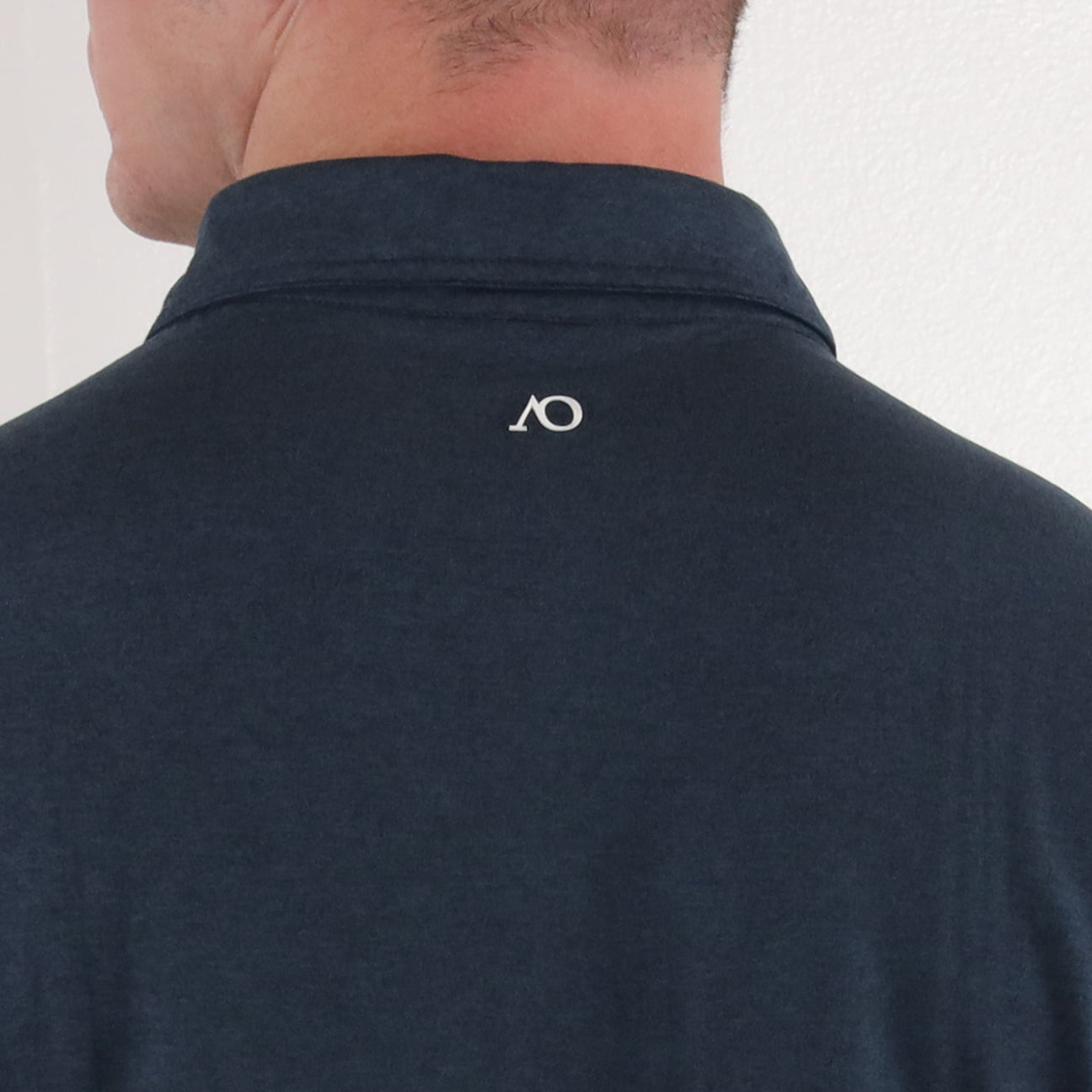 GAMER ICON POLO - NAVY HEATHER