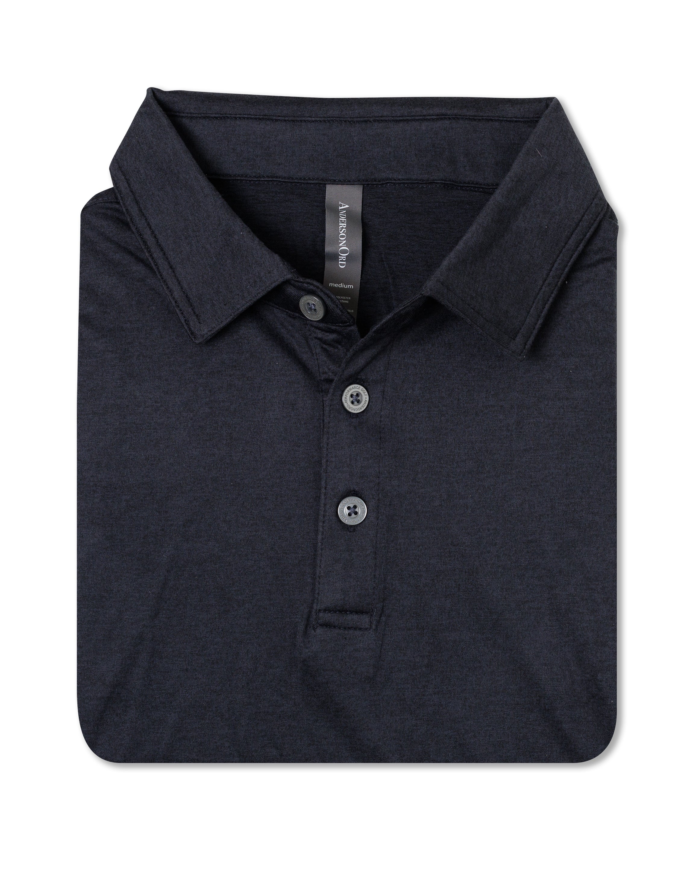 Gamer Polo - Black Heather