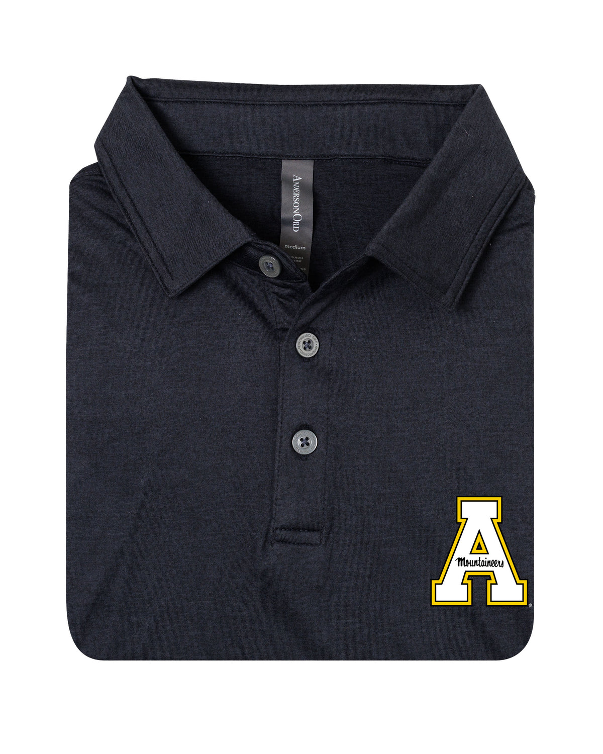 Gamer Polo Appalachian State - Black Heather