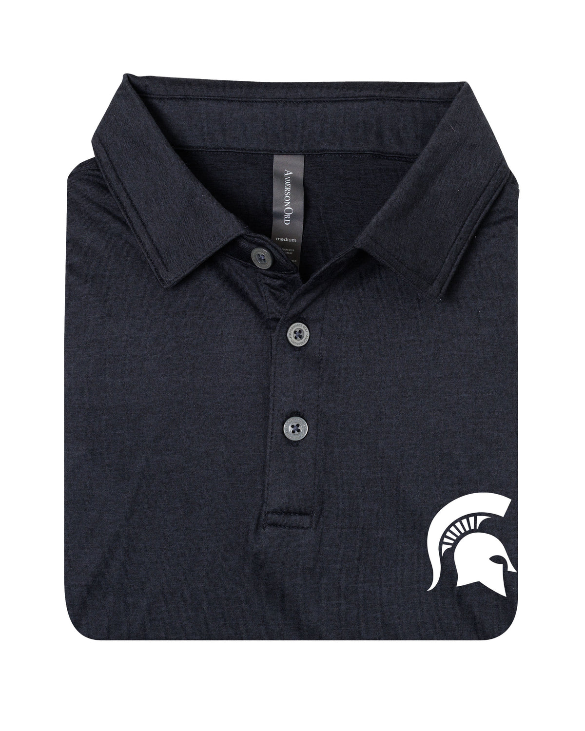 Gamer Polo MSU - Black Heather