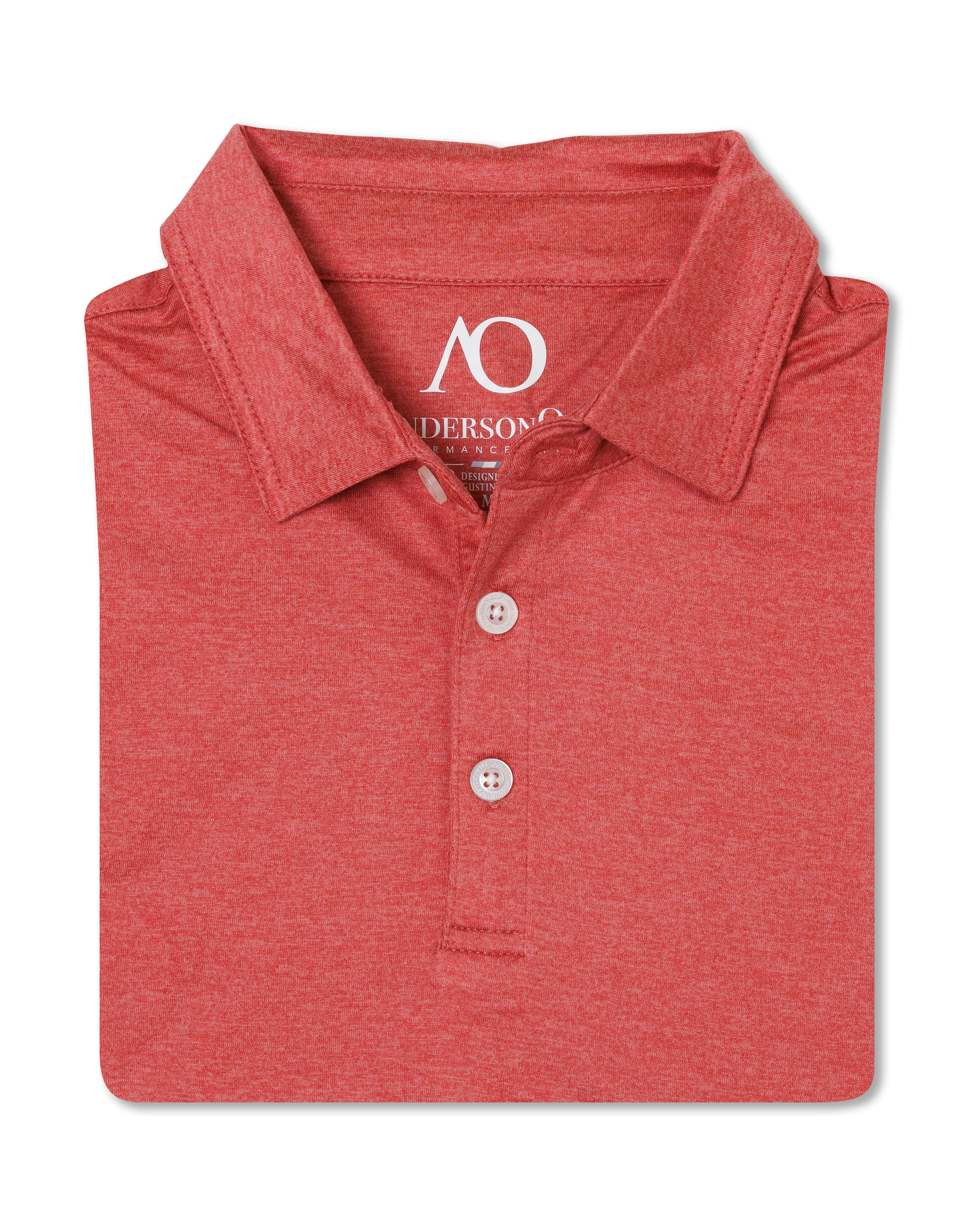 Gamer Polo - Mineral Red Heather