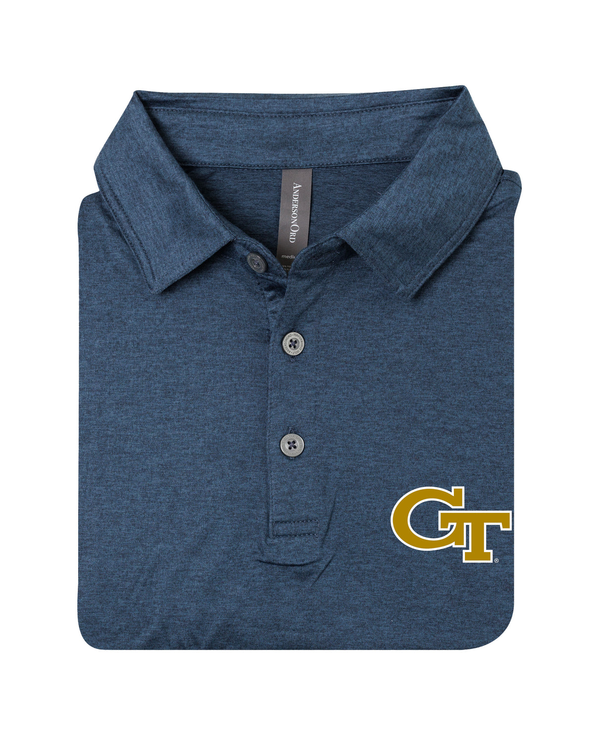 Gamer Polo Georgia Tech - Navy Heather