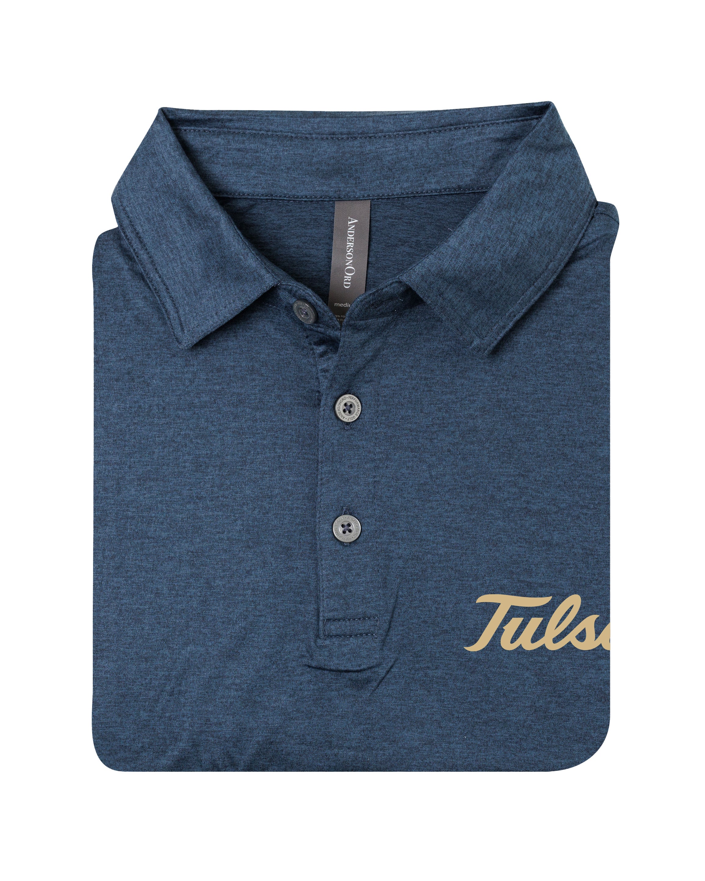 Gamer Polo Tulsa - Navy Heather