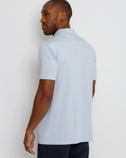 Gamer Polo - Niagara Mist Heather