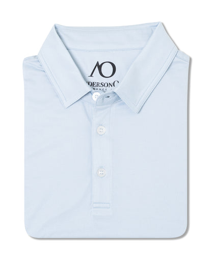 Gamer Polo - Niagara Mist Heather