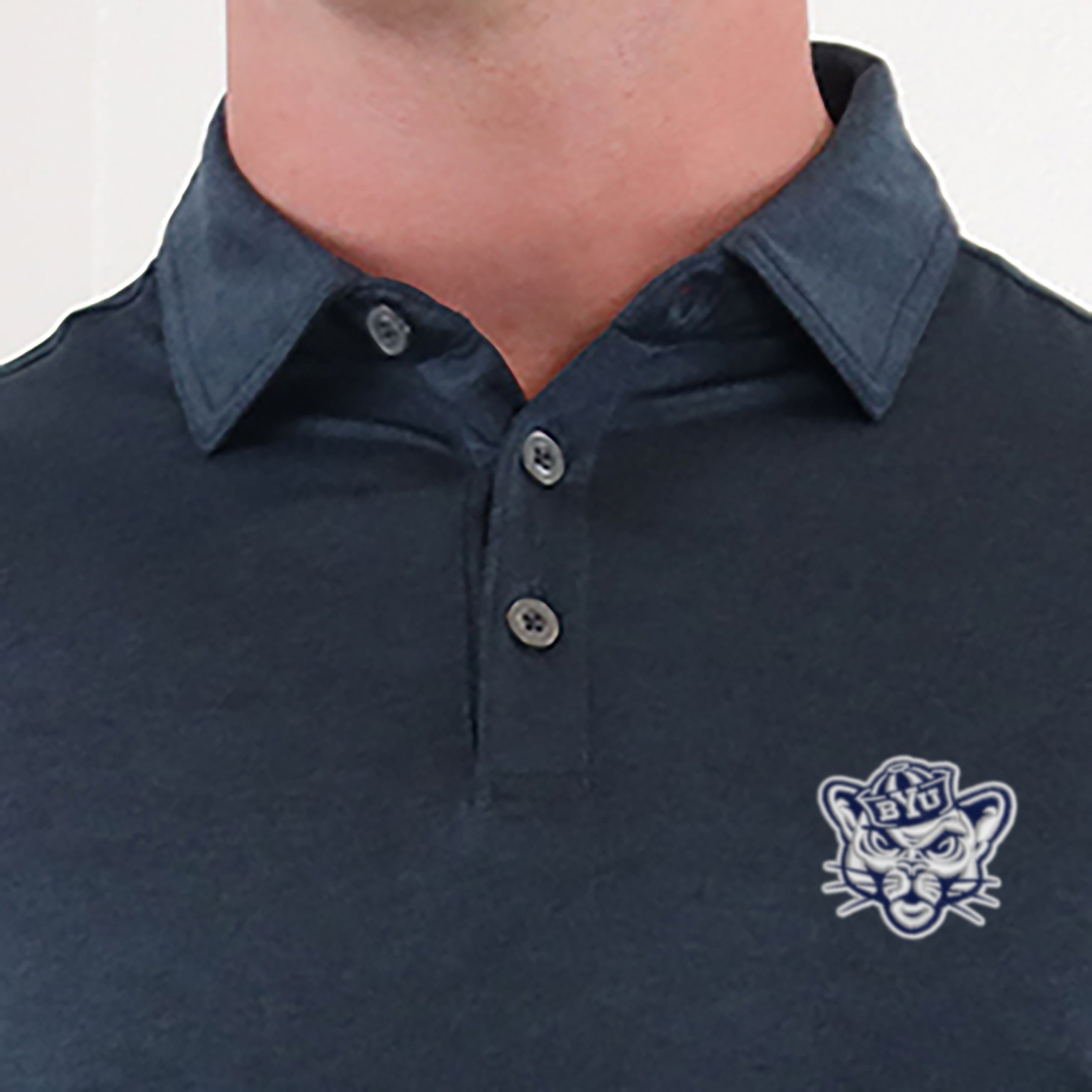 Gamer Polo Sailor Cougar - Navy Heather