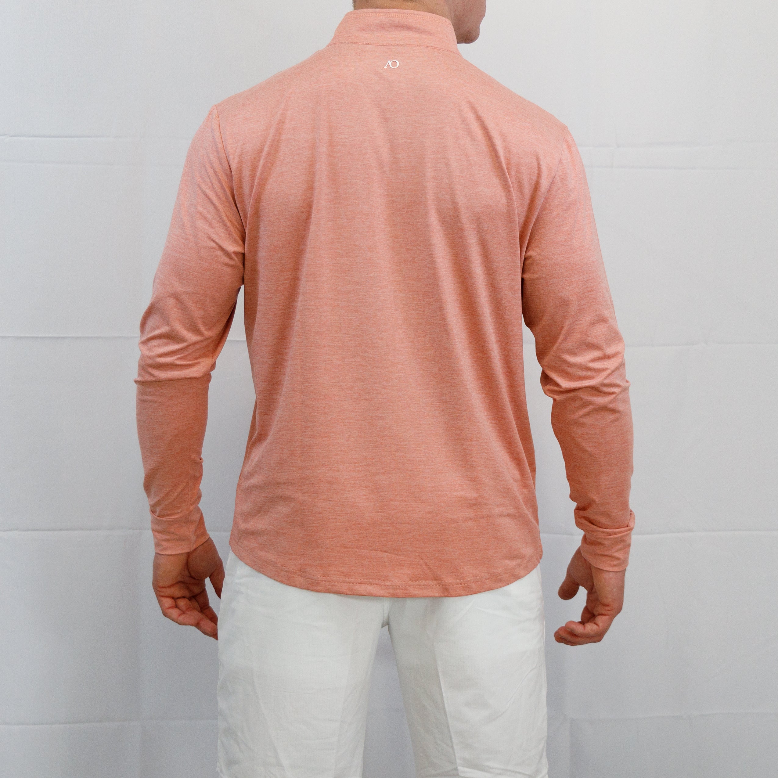 Hightower Pullover - Burnt Salmon Heather