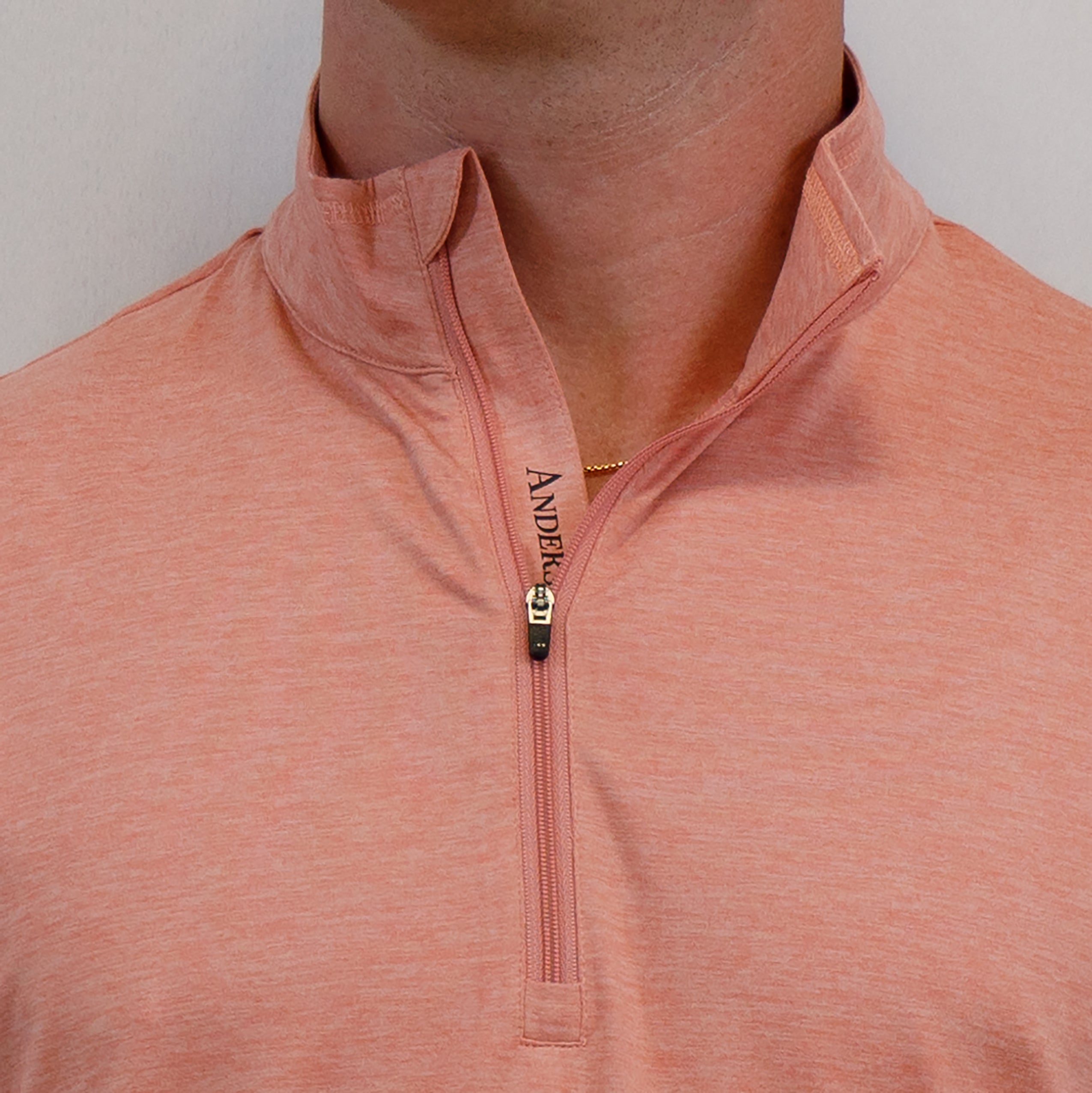 Hightower Pullover - Burnt Salmon Heather