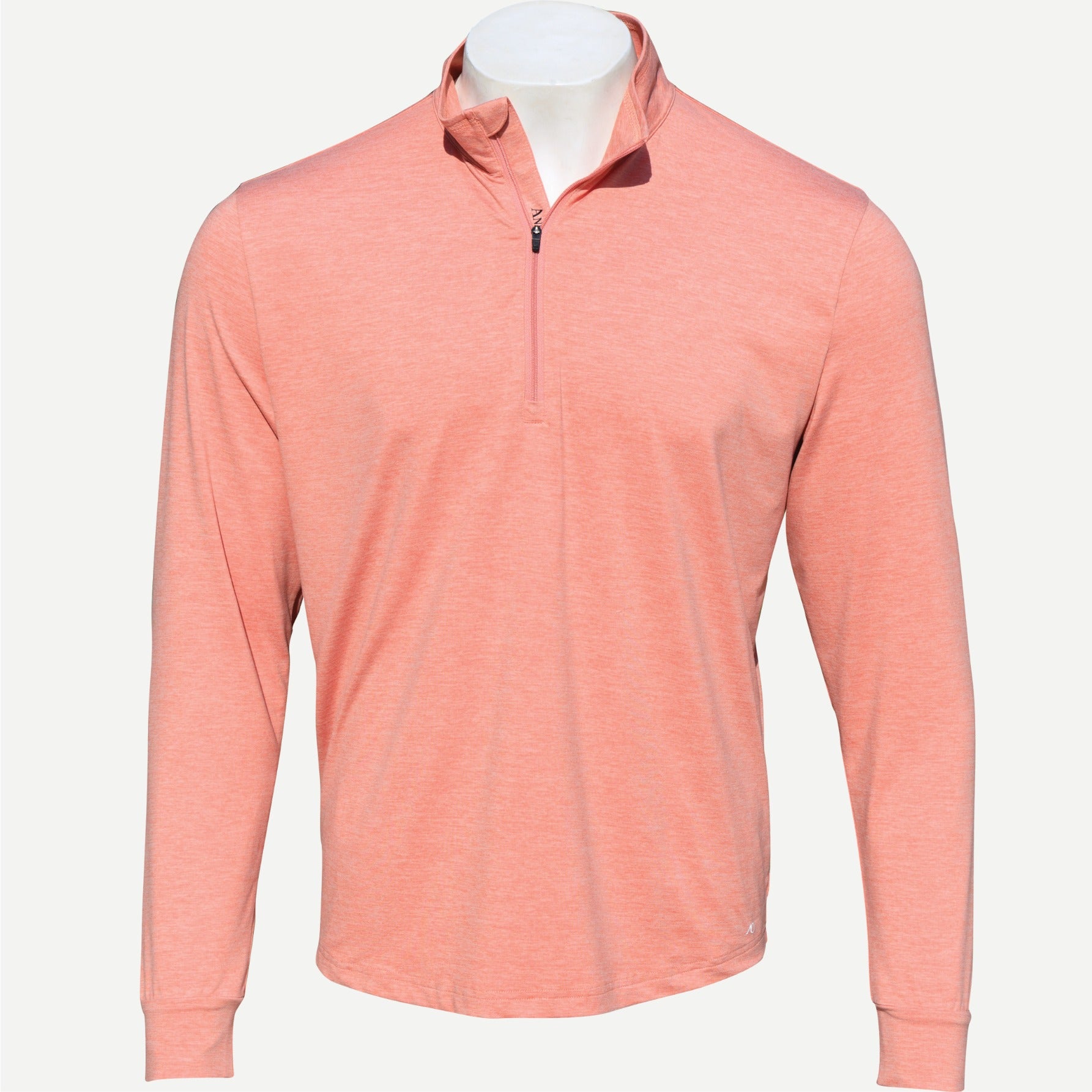 Hightower Pullover - Burnt Salmon Heather