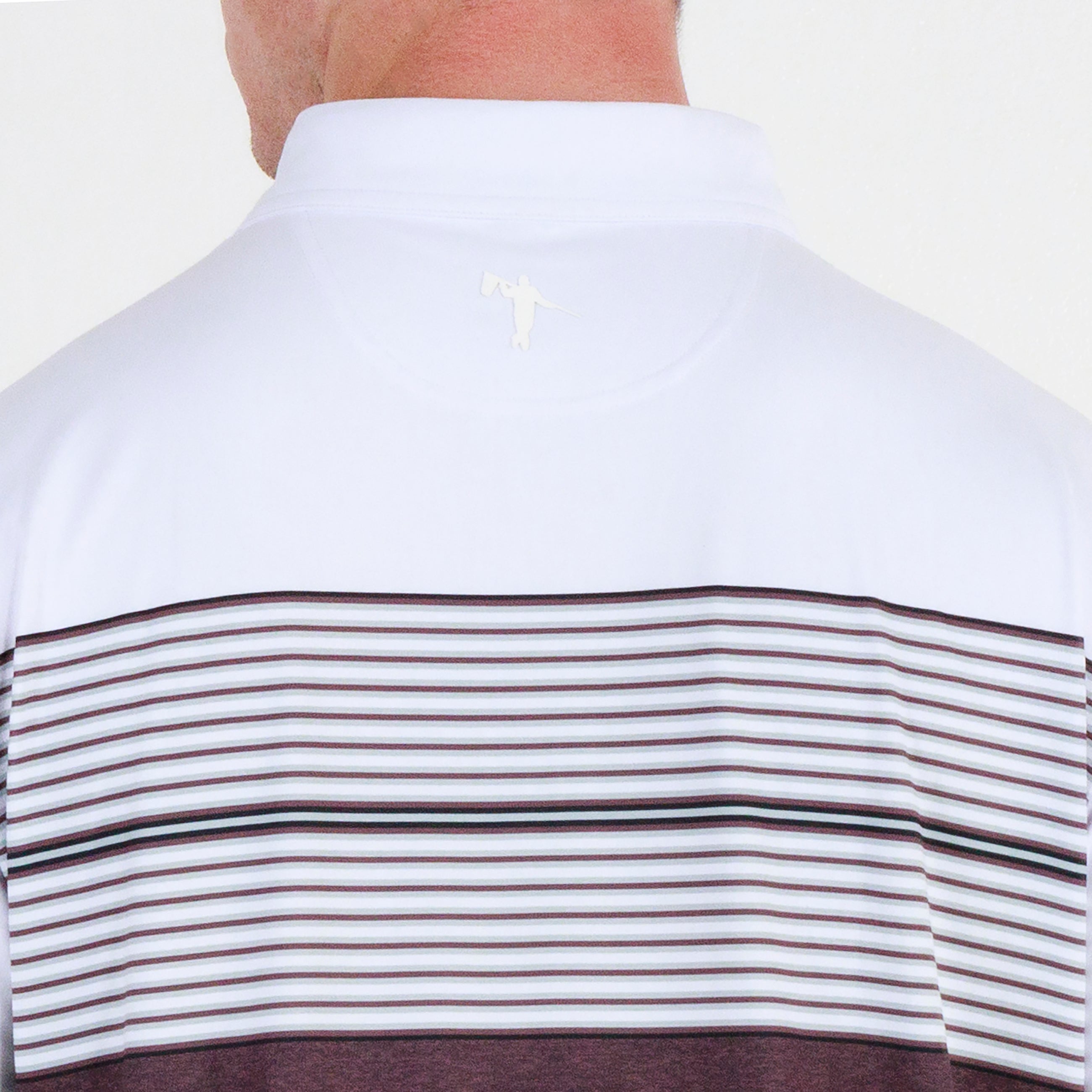 Horizon Polo - White/Flint Heather