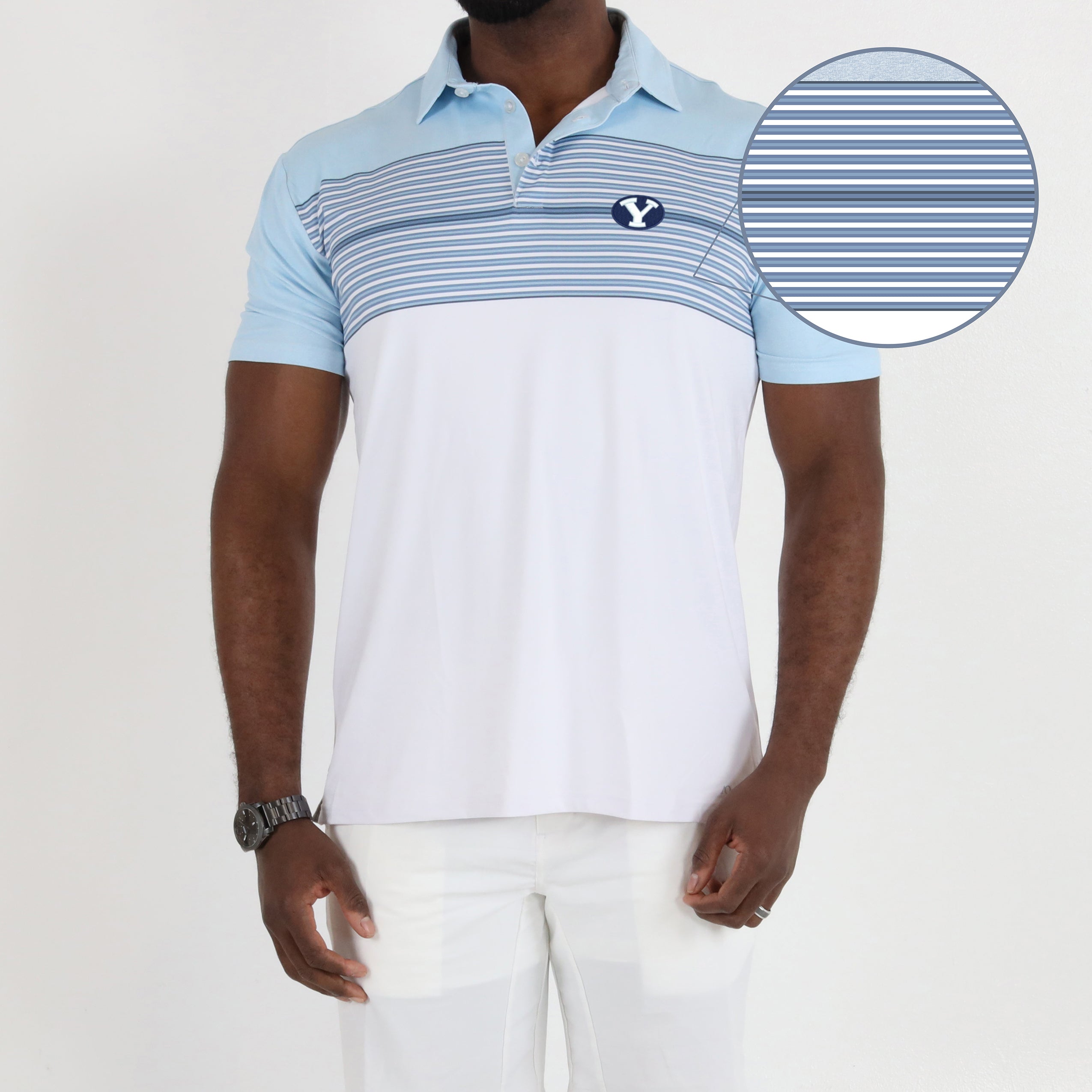 Horizon Polo Oval Y - Blue Mist