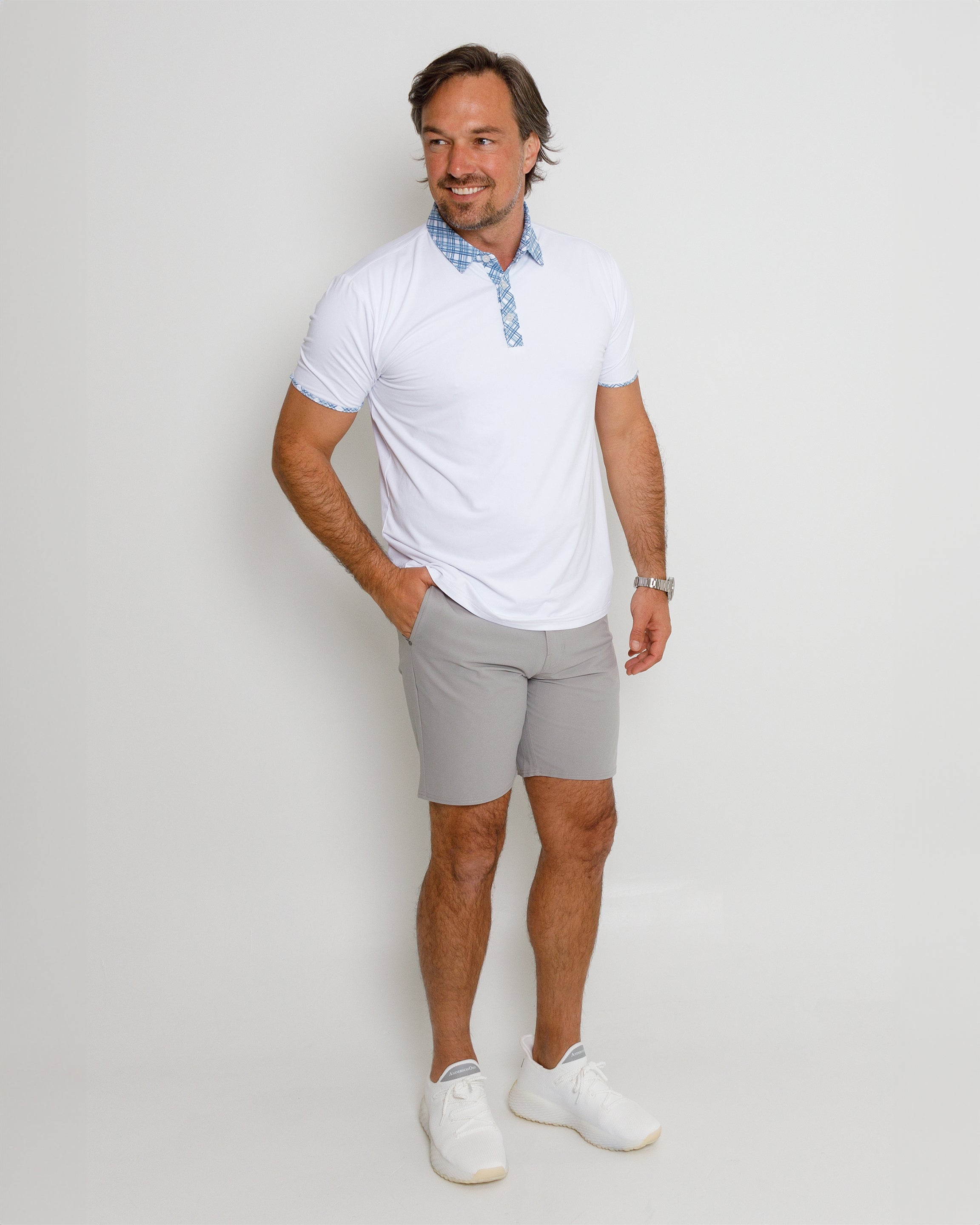 Inlet Polo - White