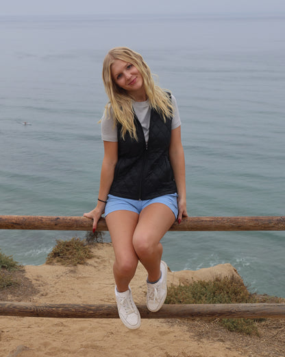 Women's Crewneck Butter T - Platinum Heather