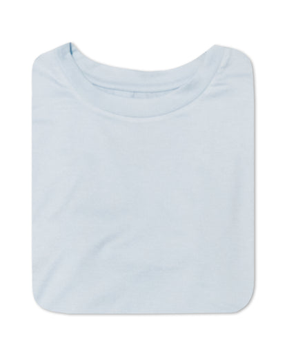 Women's Crewneck Butter T - Sky Heather