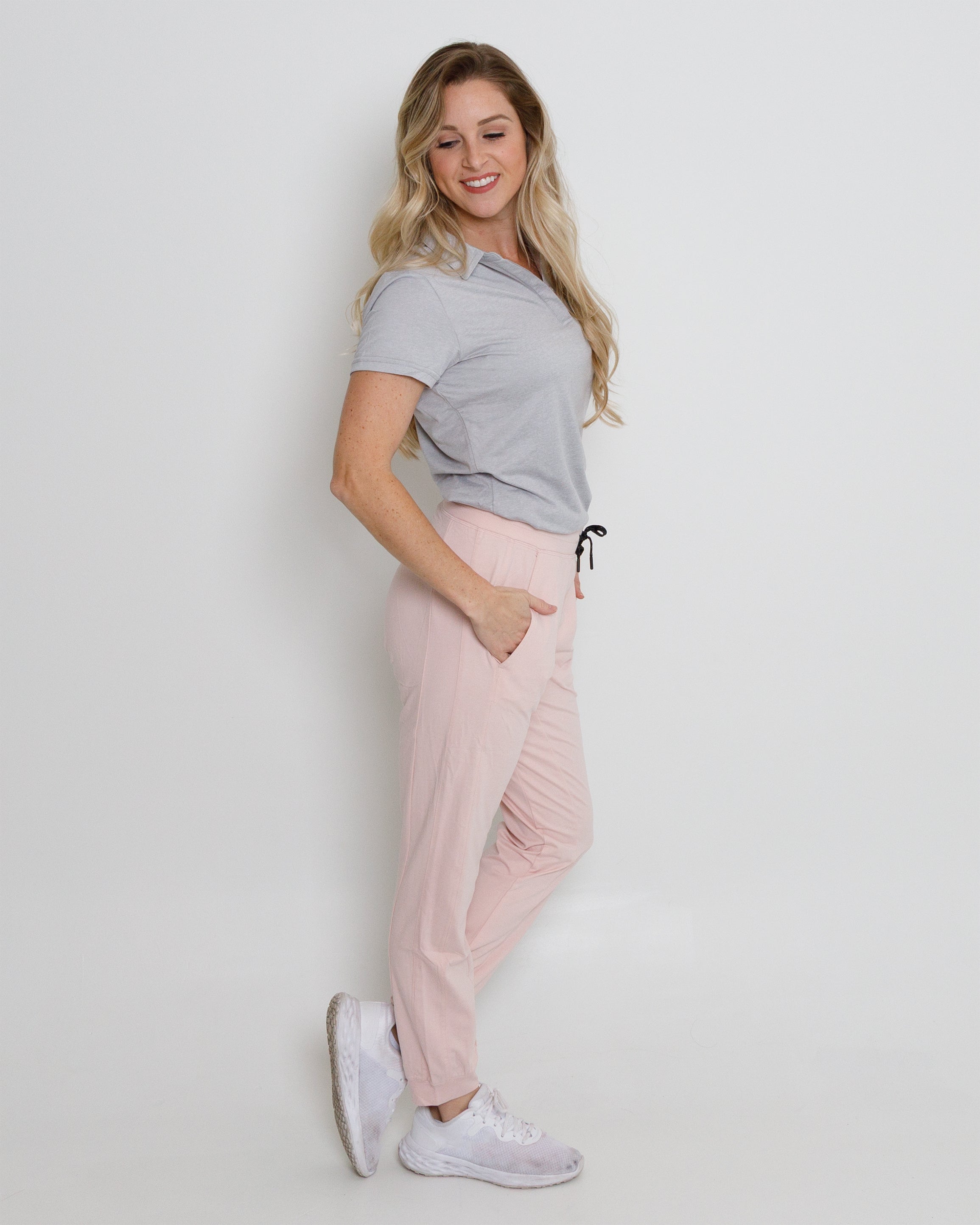 Ladies Performance Jogger - Lotus Heather