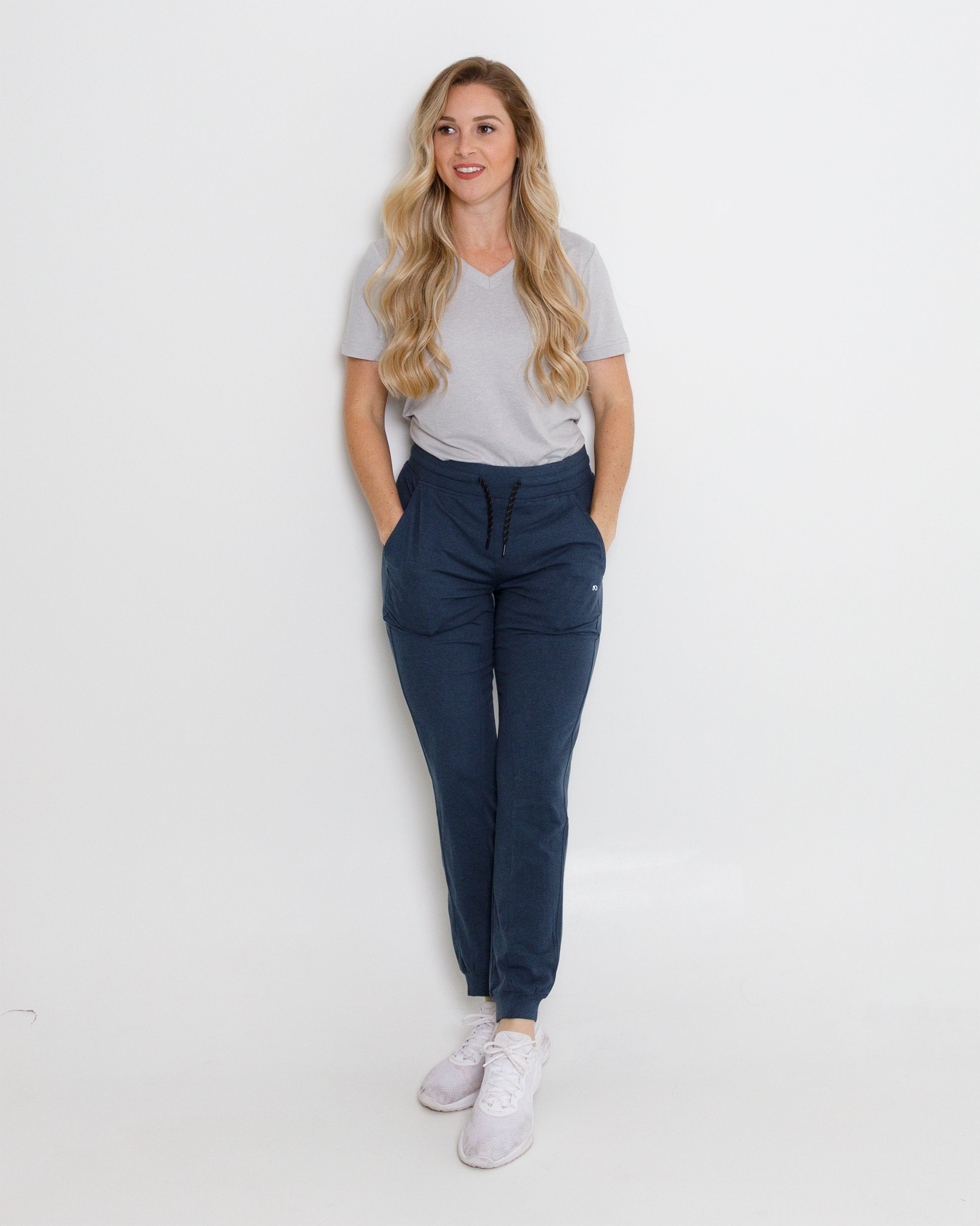 Ladies Performance Jogger - Navy Heather