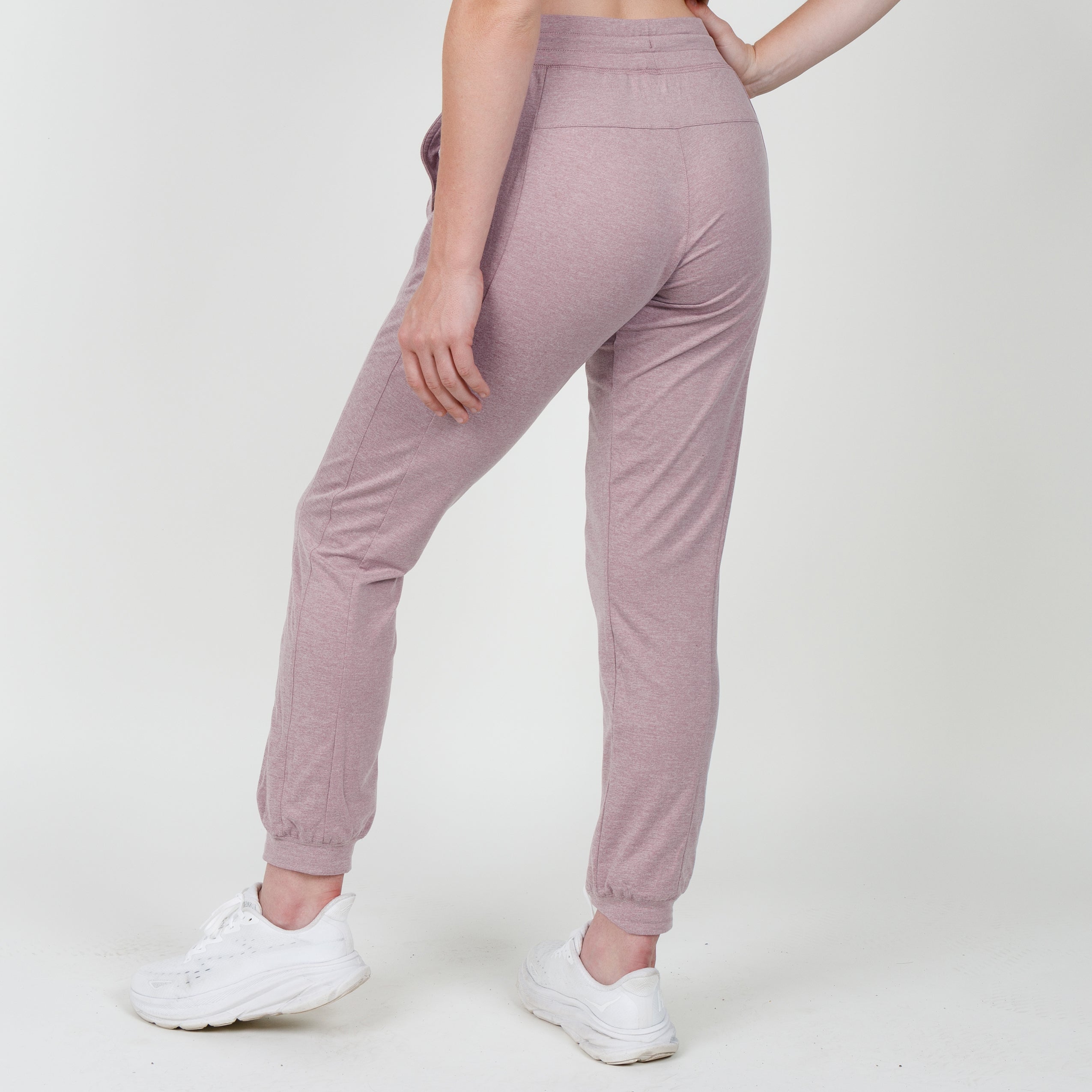 Ladies Performance Jogger - Elderberry Heather