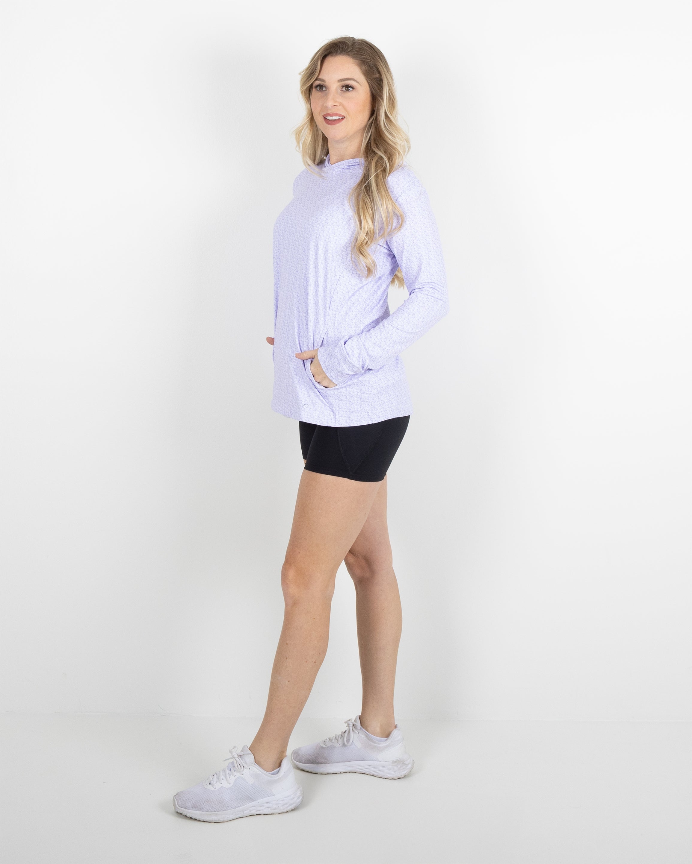 Ladies Talbot Island Hoodie - Lavender