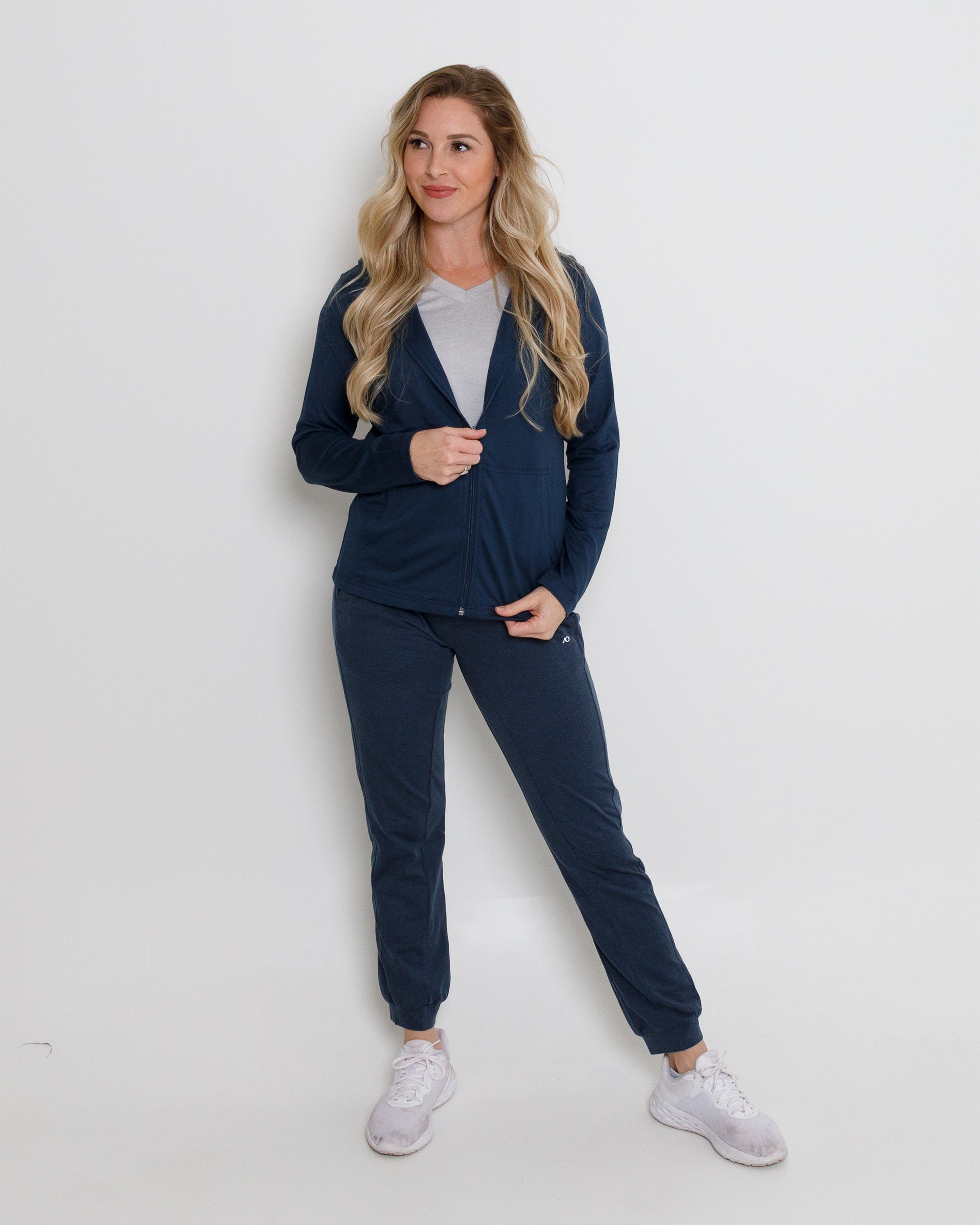 Ladies Tormund Hoodie - Navy Heather