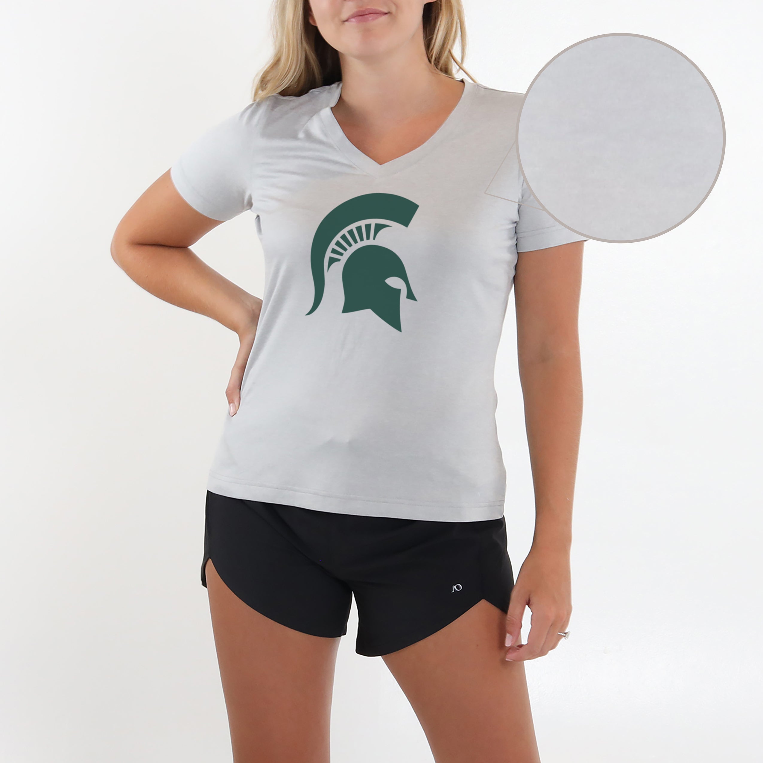 Lady Butter T MSU - Platinum Heather