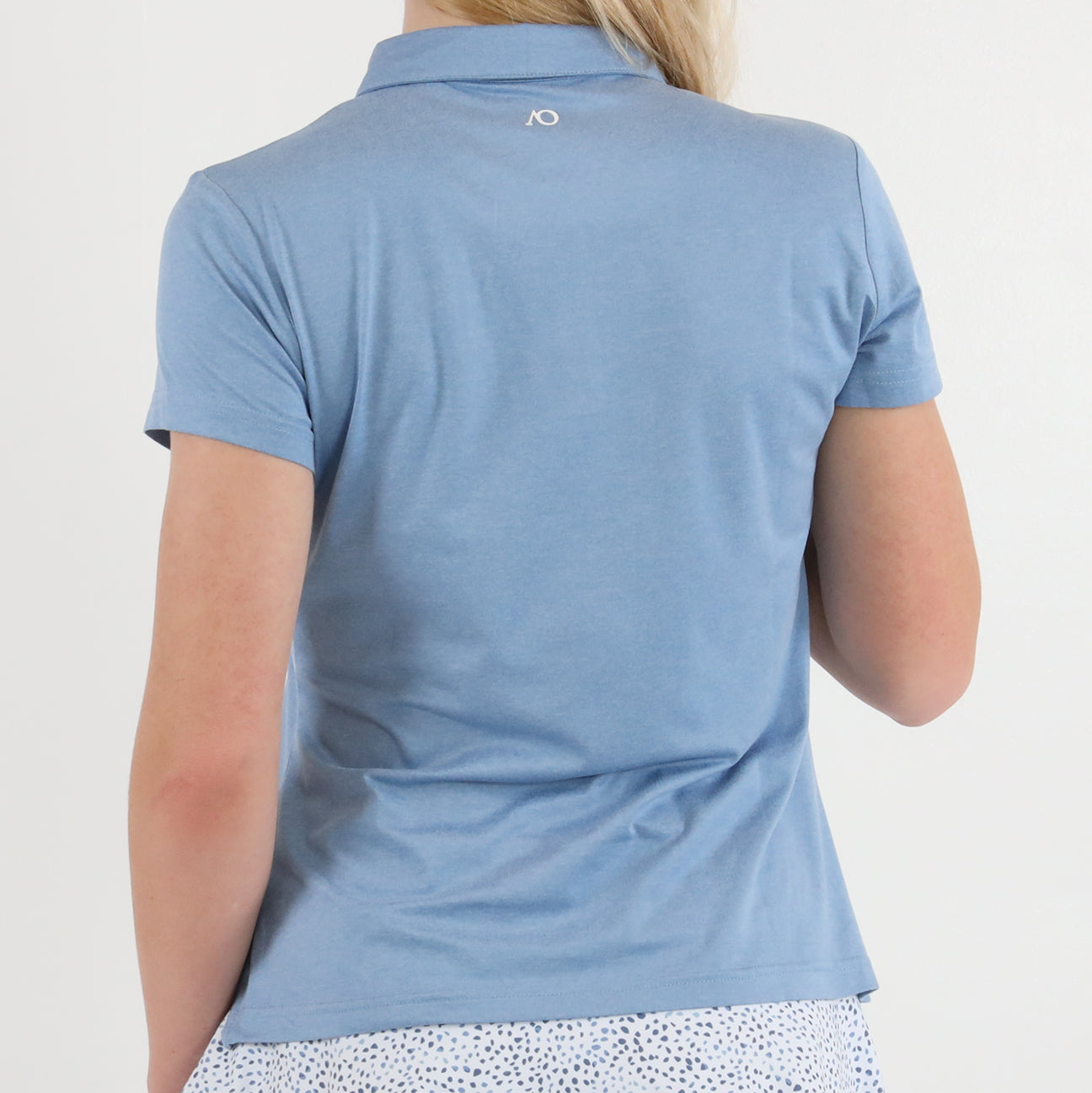 Lady Gamer Polo Oval Y - Ashleigh Blue Heather