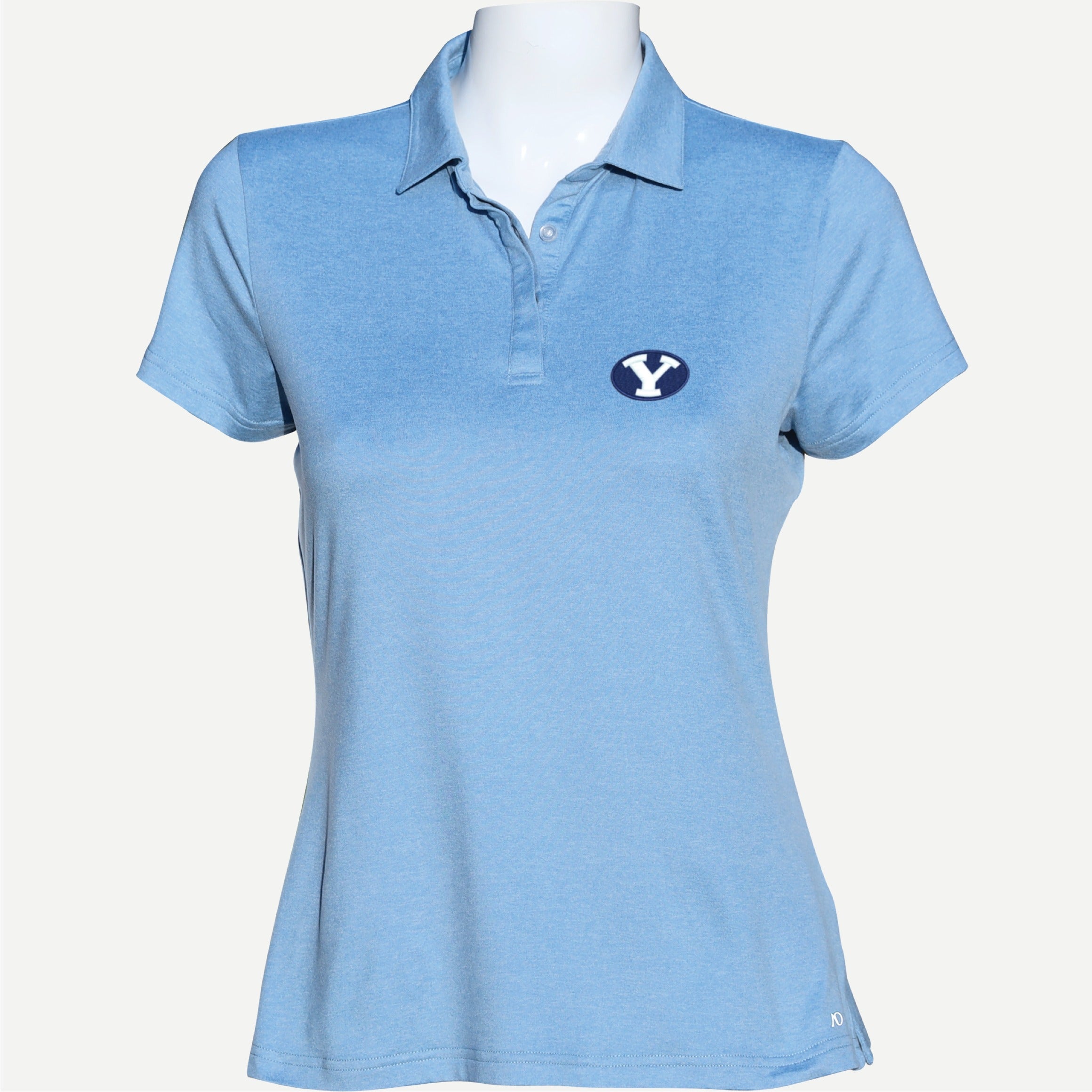 Lady Gamer Polo Oval Y - Ashleigh Blue Heather