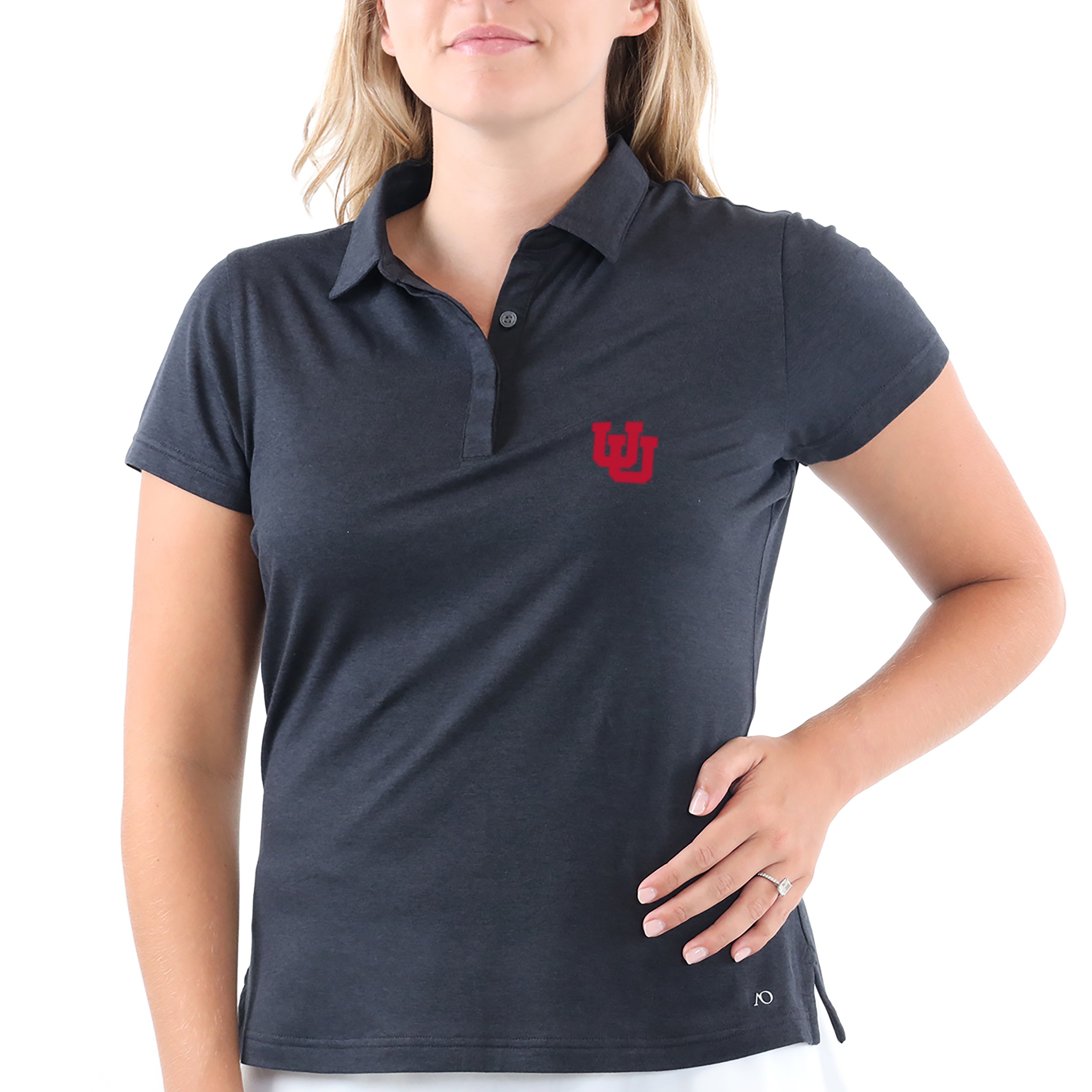 Lady Gamer Polo Utah - Black Heather