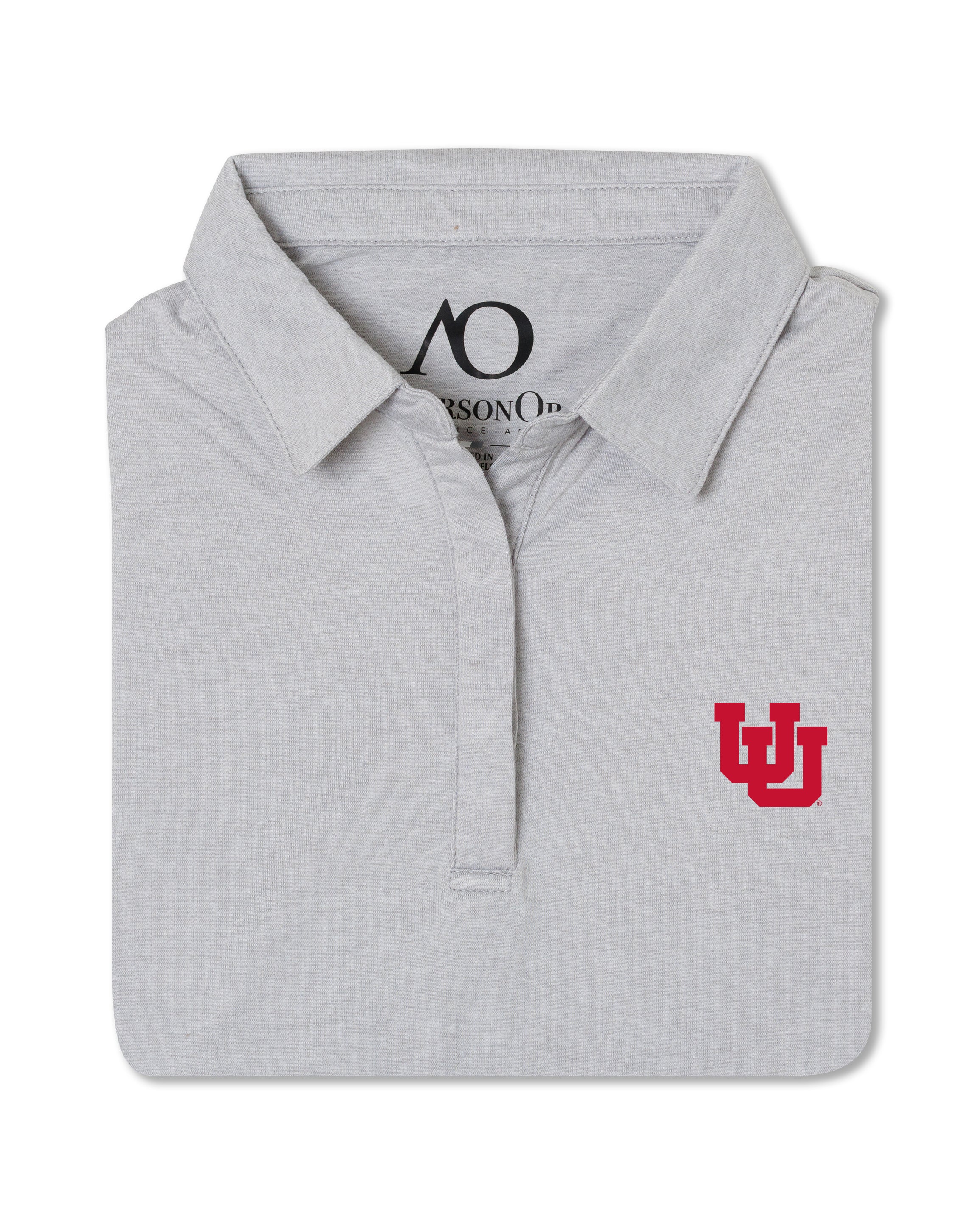 Women's Gamer Polo Utah - Platinum Heather