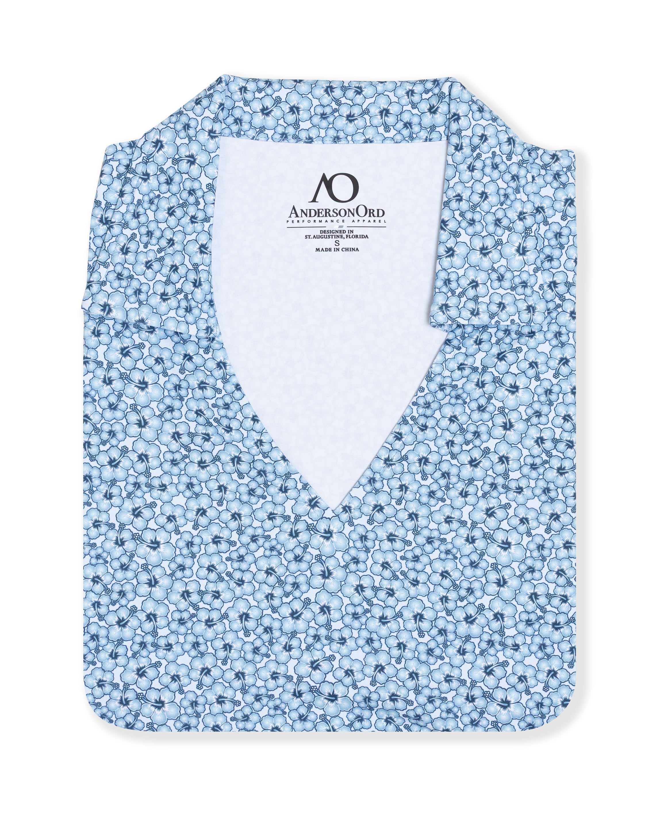 Lady Doc Sleeveless Polo - White/Dutch Canal/Dark Denim