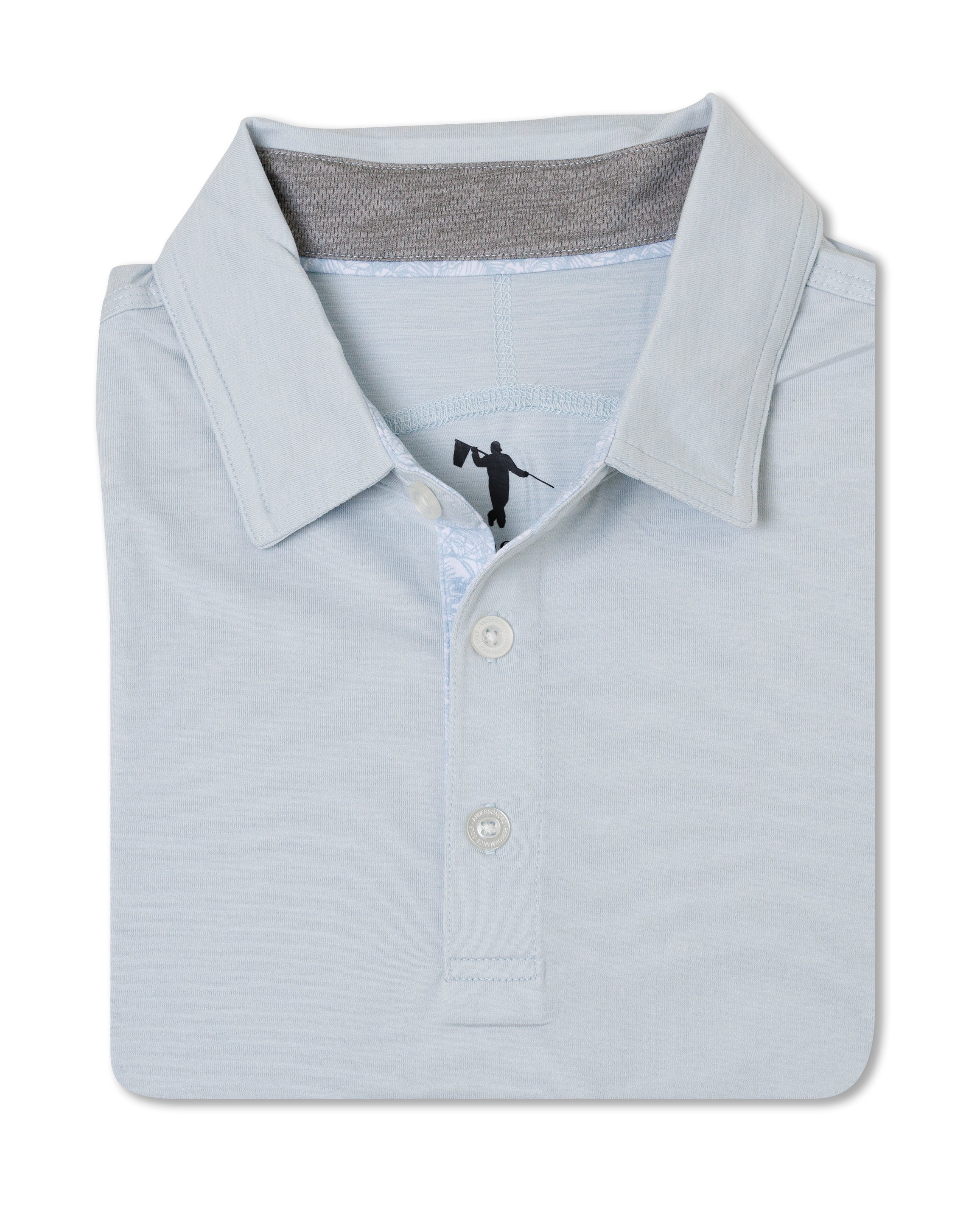 Lagoon Polo - Skyway Heather