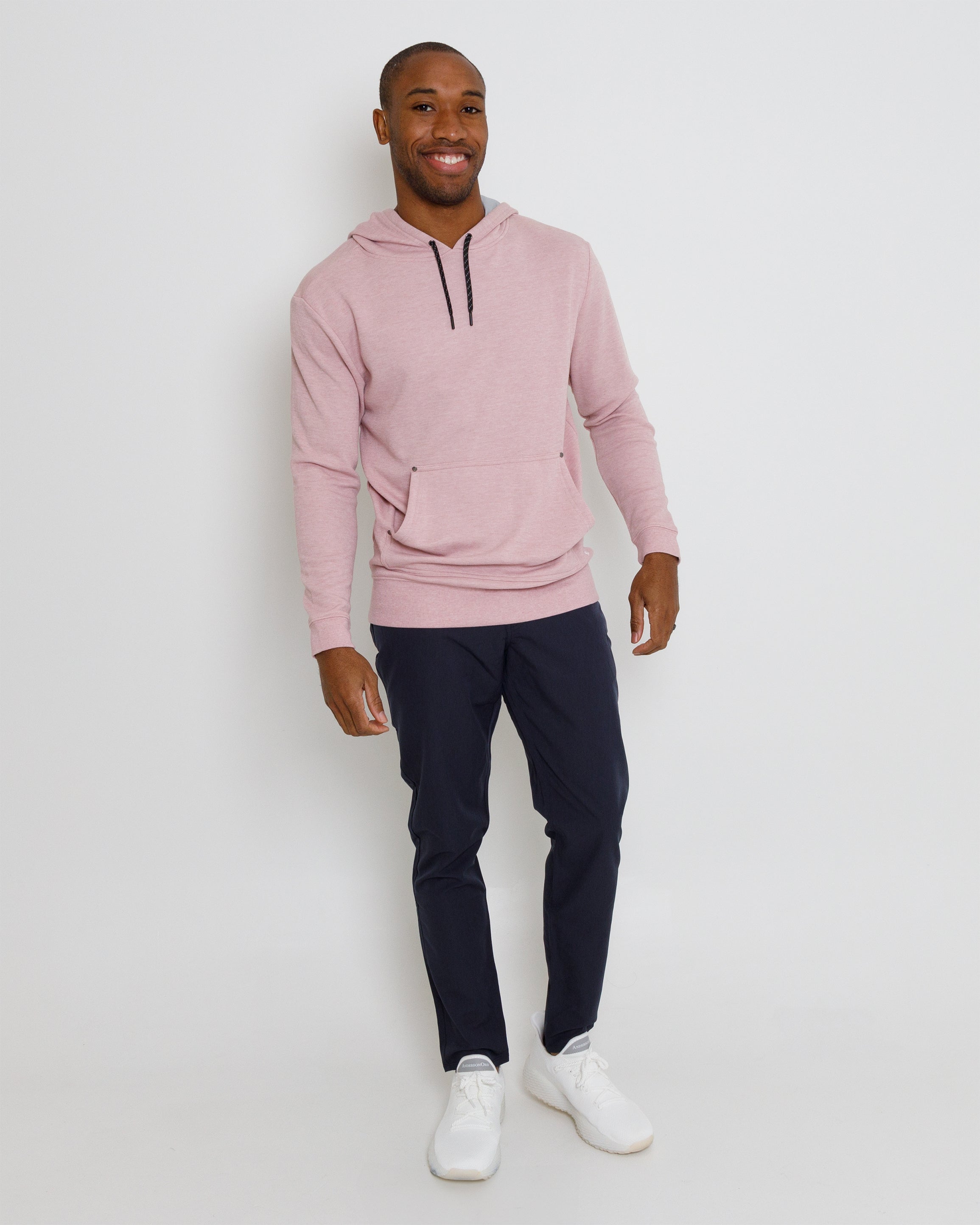 Lux Hoodie - Burnt Pink Heather