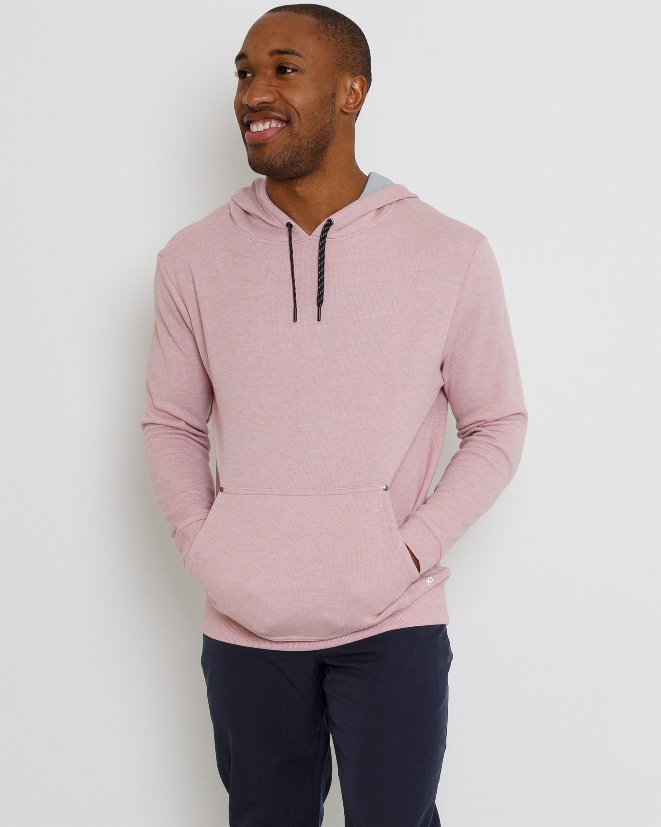 Lux Hoodie - Burnt Pink Heather