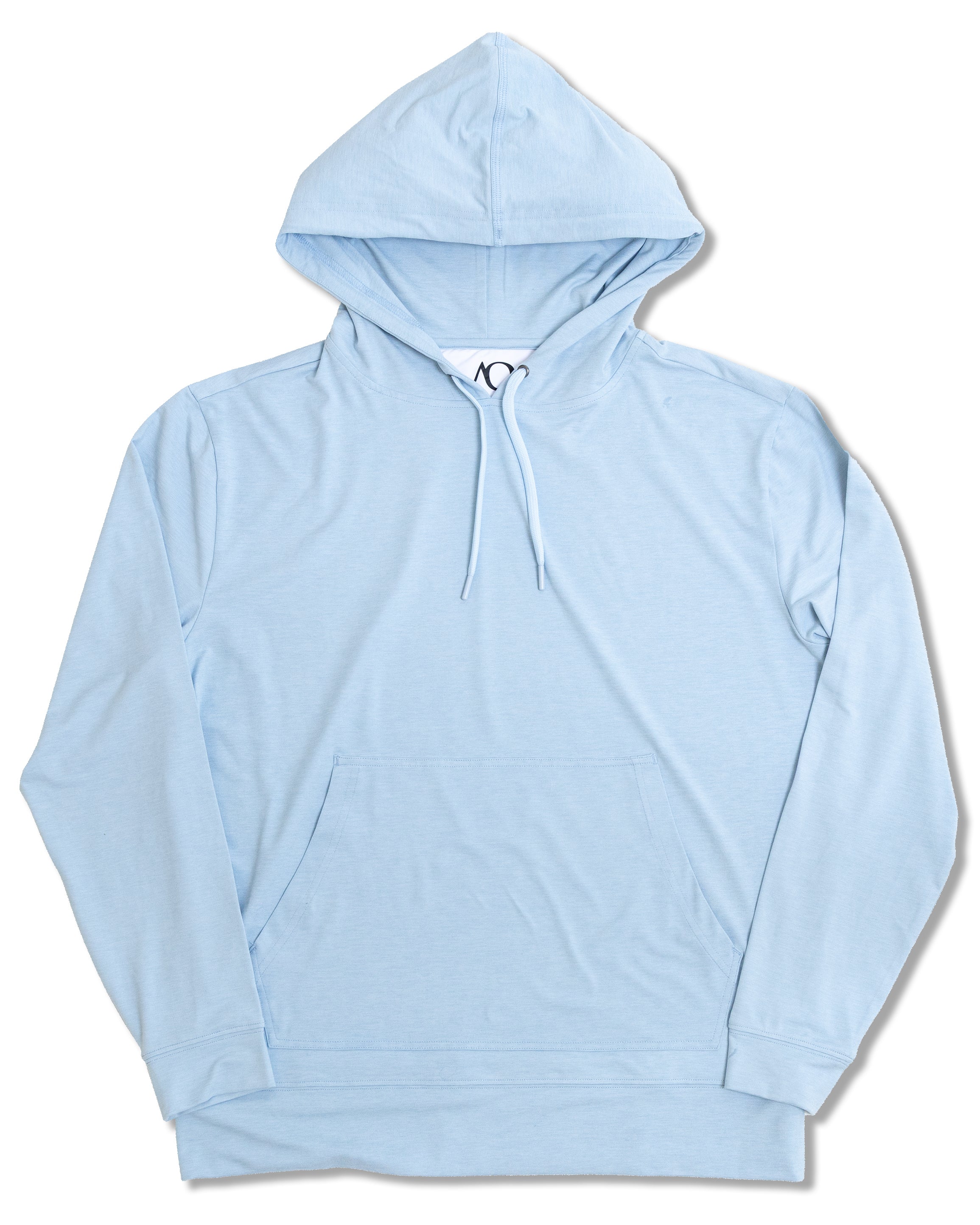 Red Beach Hoodie - Blue Fog Heather