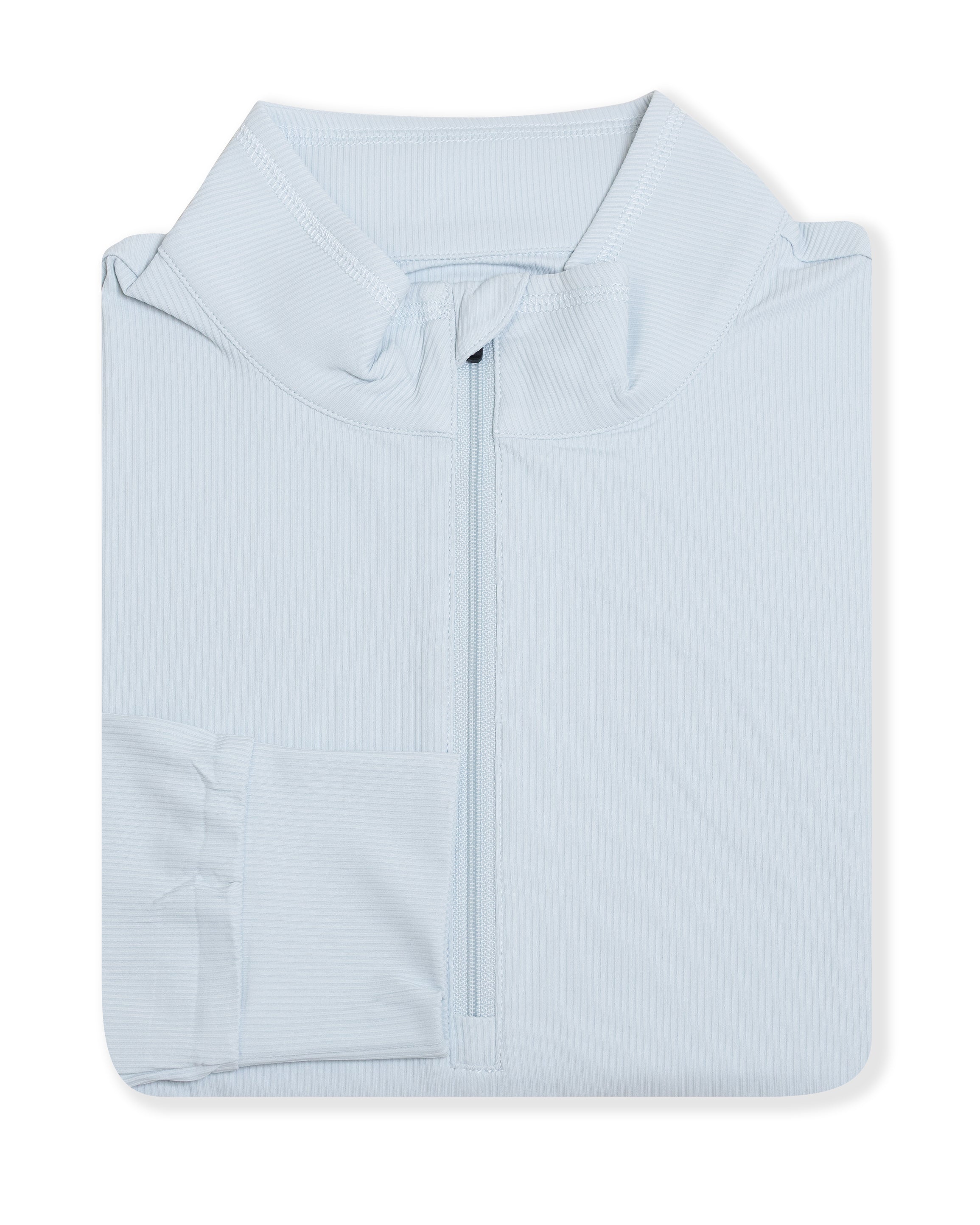 Melzi Polo - White/Lotus/Dusty Blue – AndersonOrd Performance Apparel