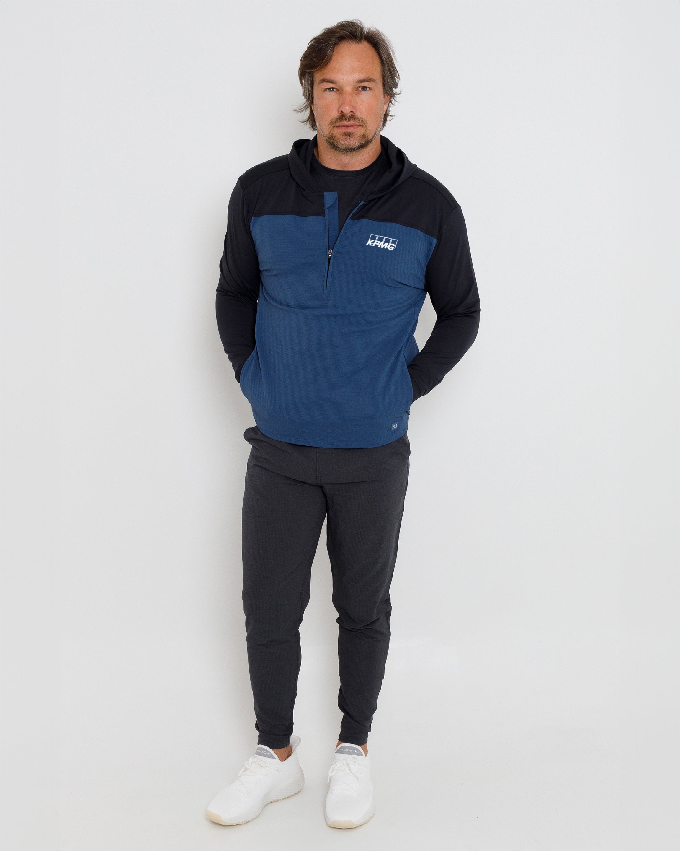 Sandor Hoodie KPMG - Black/Dark Denim