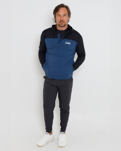 Sandor Hoodie KPMG - Black/Dark Denim