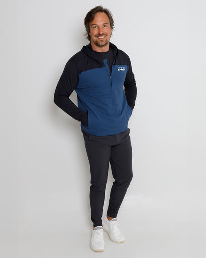 Sandor Hoodie KPMG - Black/Dark Denim