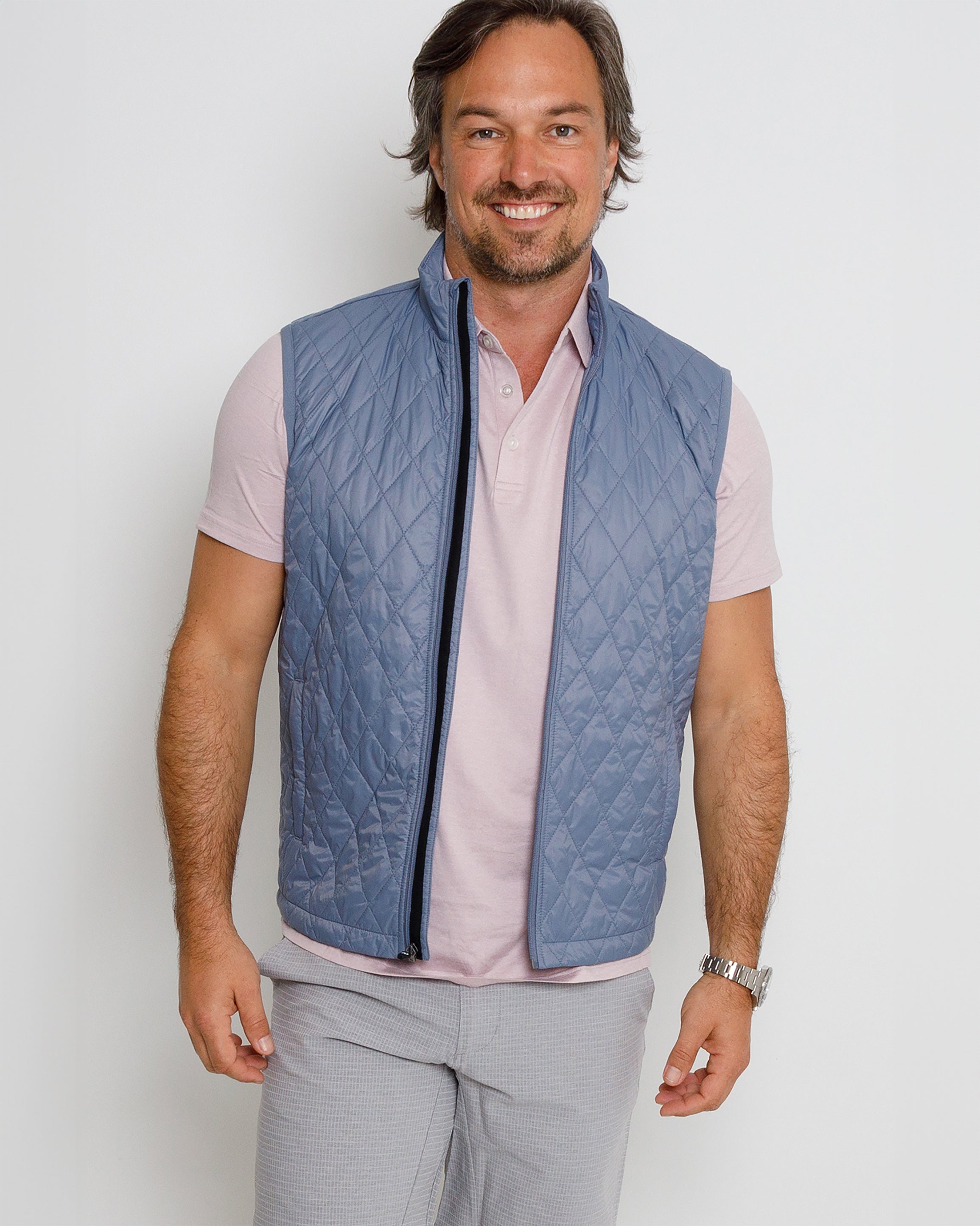 Seaworth Vest - Flint Stone/Flint Stone Heather