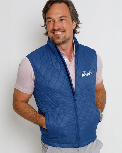 Seaworth Vest KPMG - Dark Denim/Faded Denim Heather