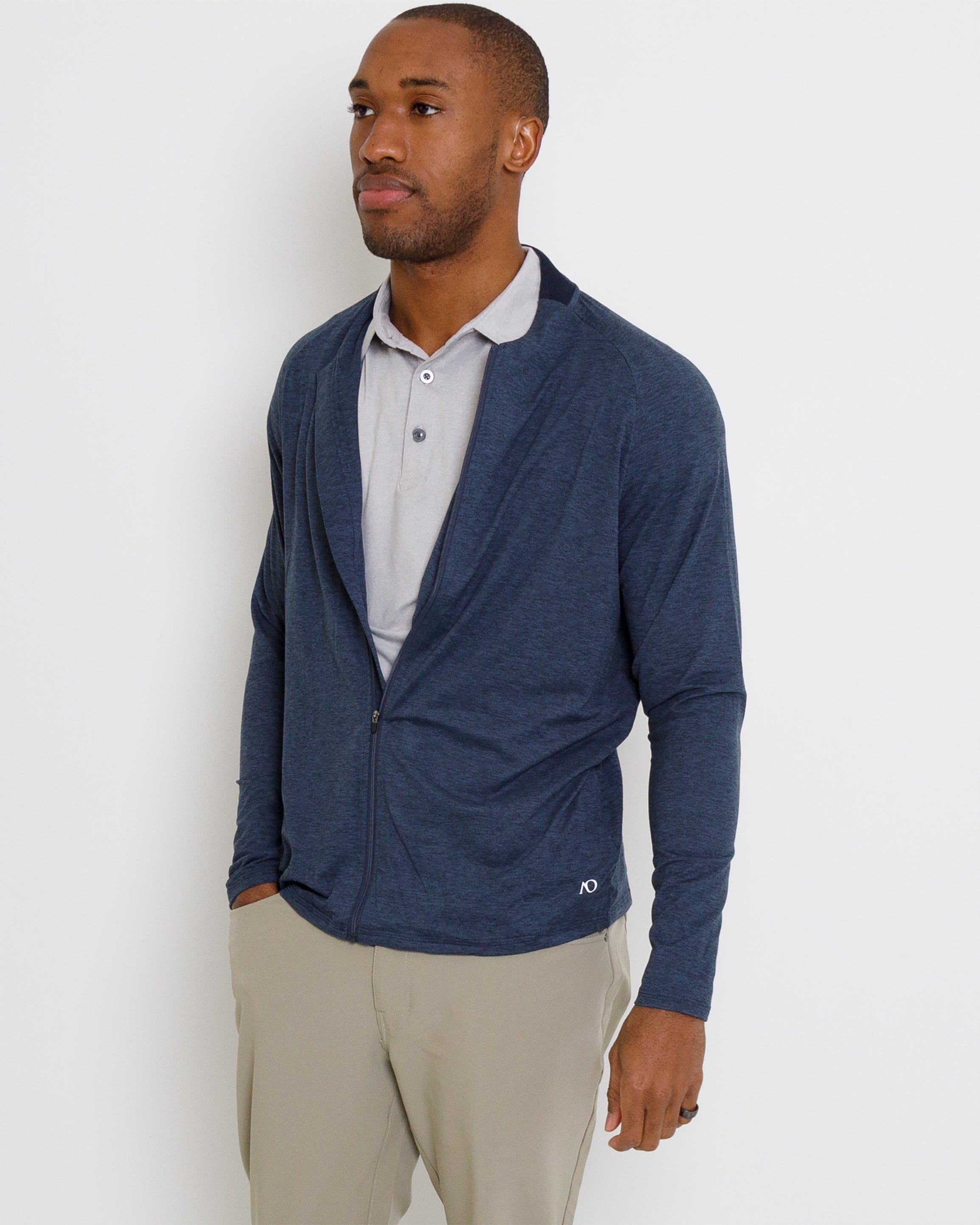 Solution Bomber - Navy Heather