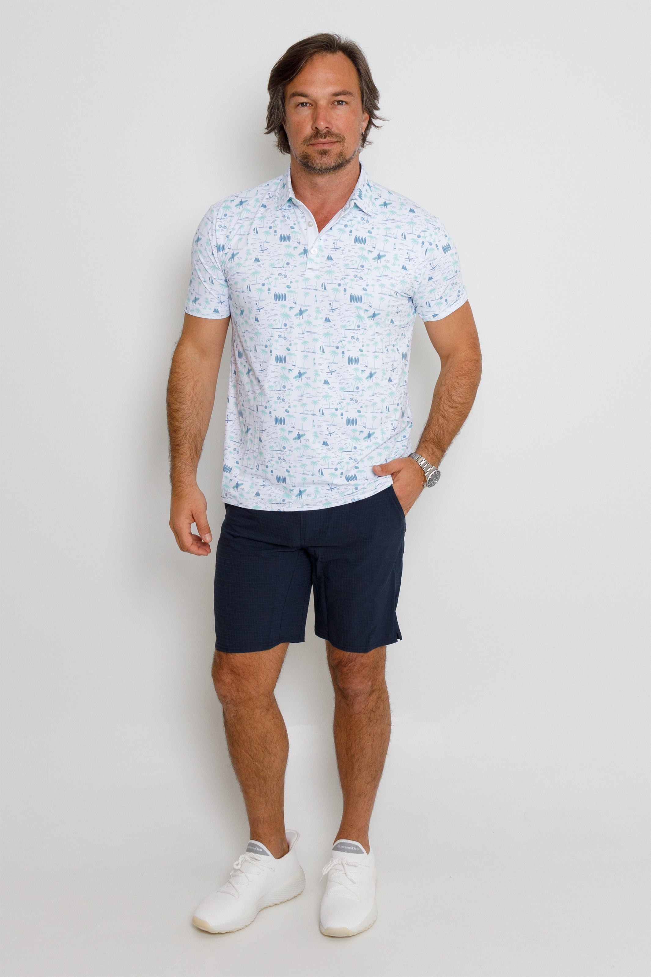 Solution Short - Navy