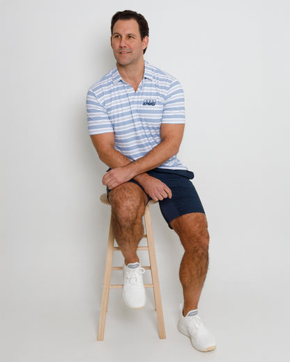 Spear Polo KPMG - HTR Steel/HTR Federal Blue