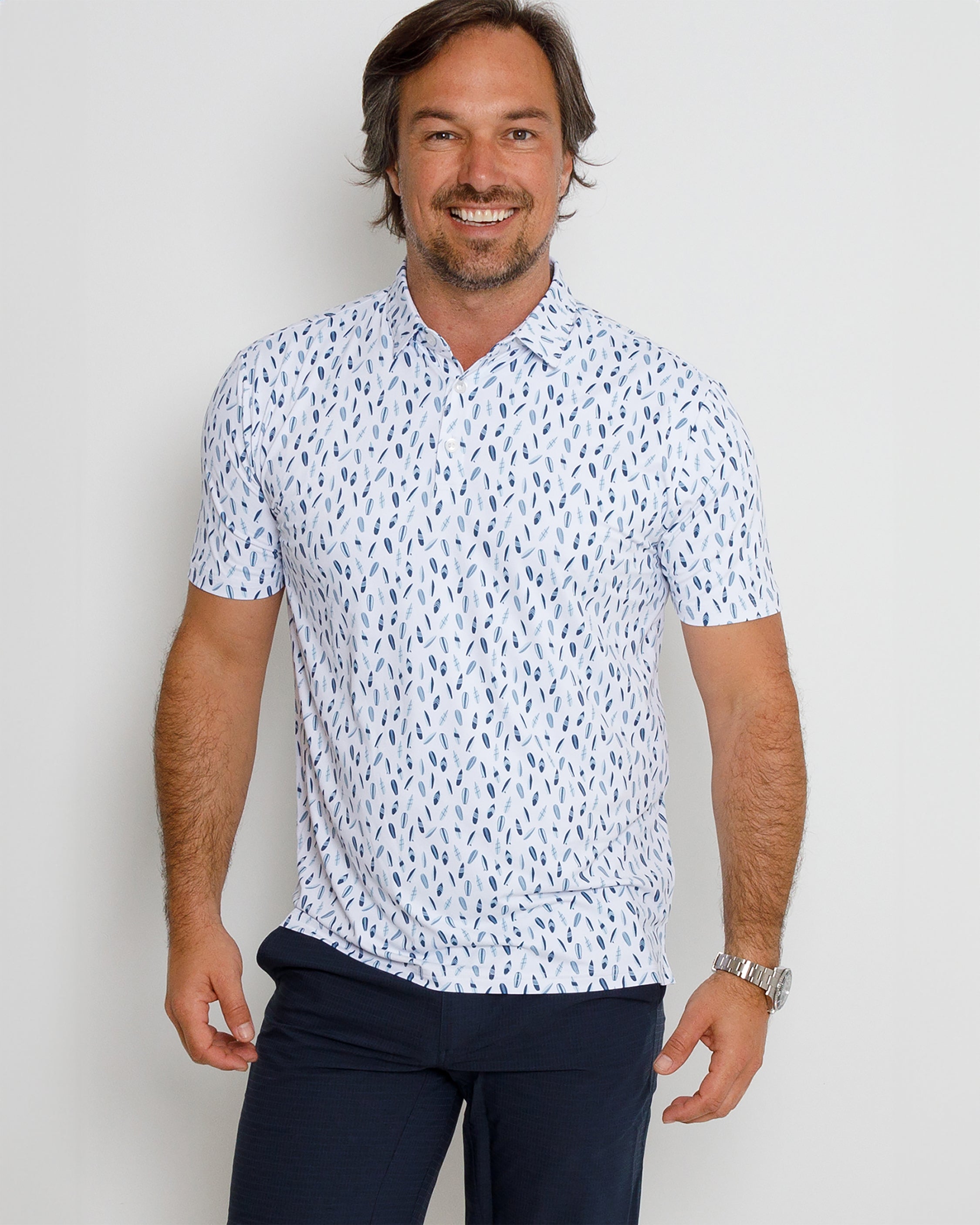 Surf Polo - White