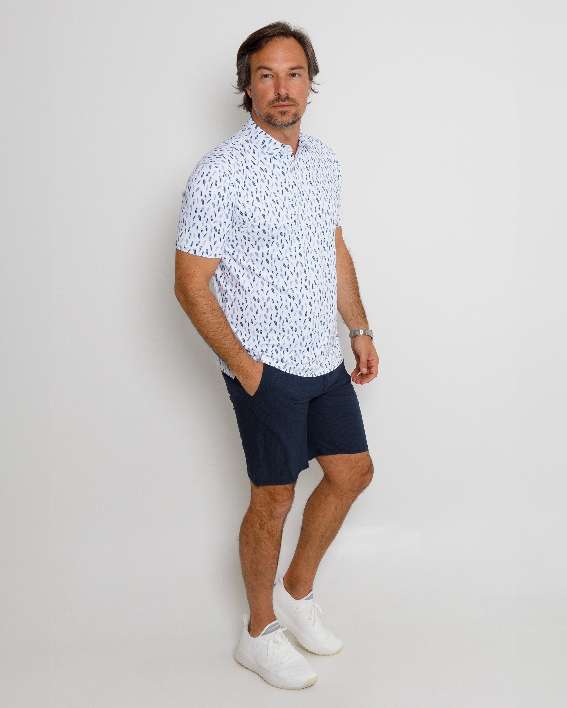 Surf Polo - White