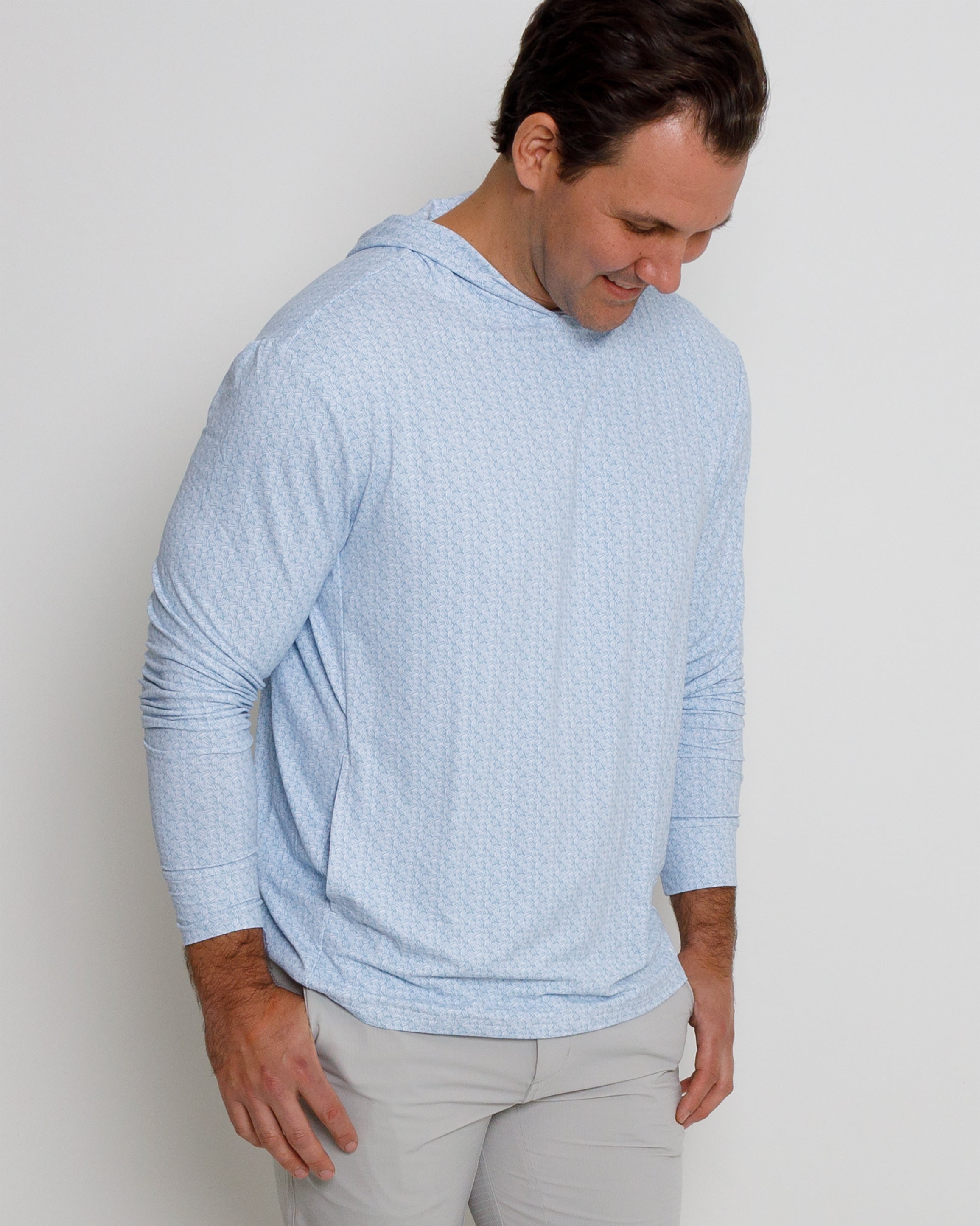 Talbot Island Hoodie - Blue Fog