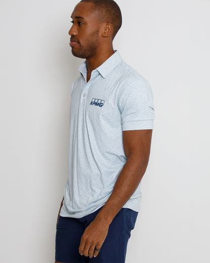 The K Polo KPMG - Niagara Mist/Glass Green/White